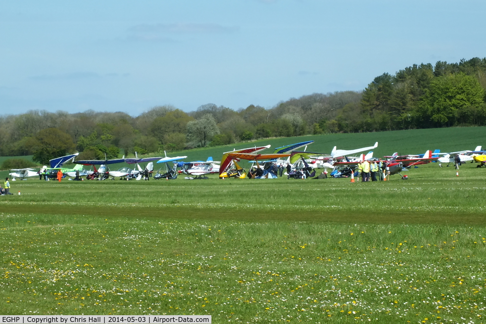 Popham Airfield Airport, Popham, England United Kingdom (EGHP) - 2014 Microlight Trade Fair, Popham