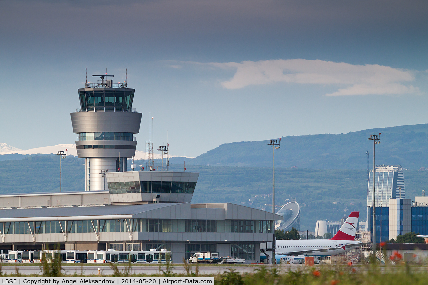 Sofia International Airport (Vrazhdebna), Sofia Bulgaria (LBSF) - Operational Center plus ATSA Tower 