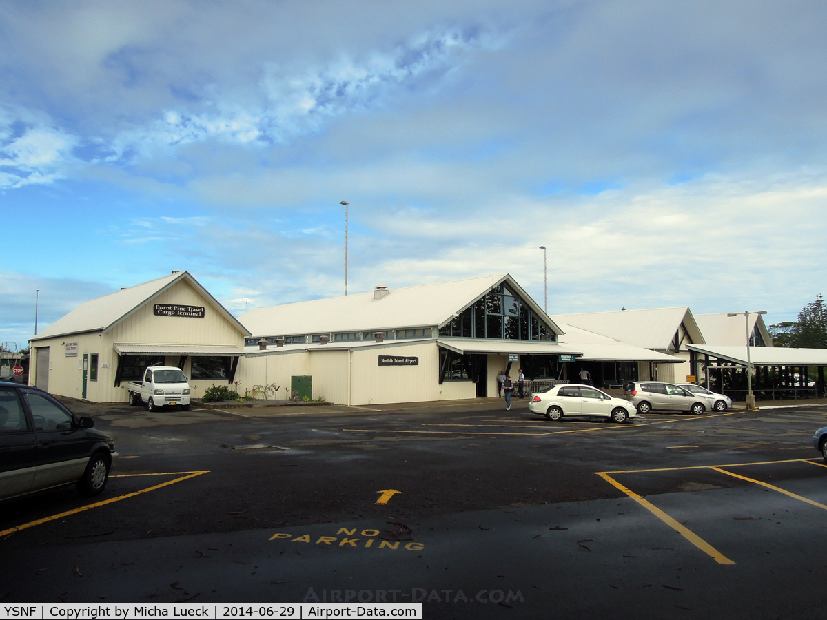 Norfolk Island Airport, Norfolk Island Australia (YSNF) - The small airport on Norfolk Island