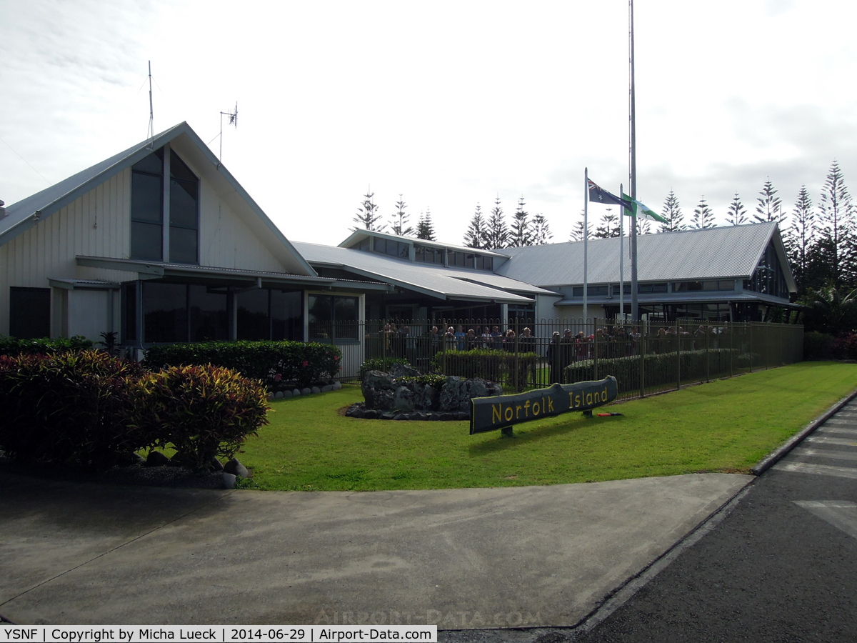Norfolk Island Airport, Norfolk Island Australia (YSNF) - Airside