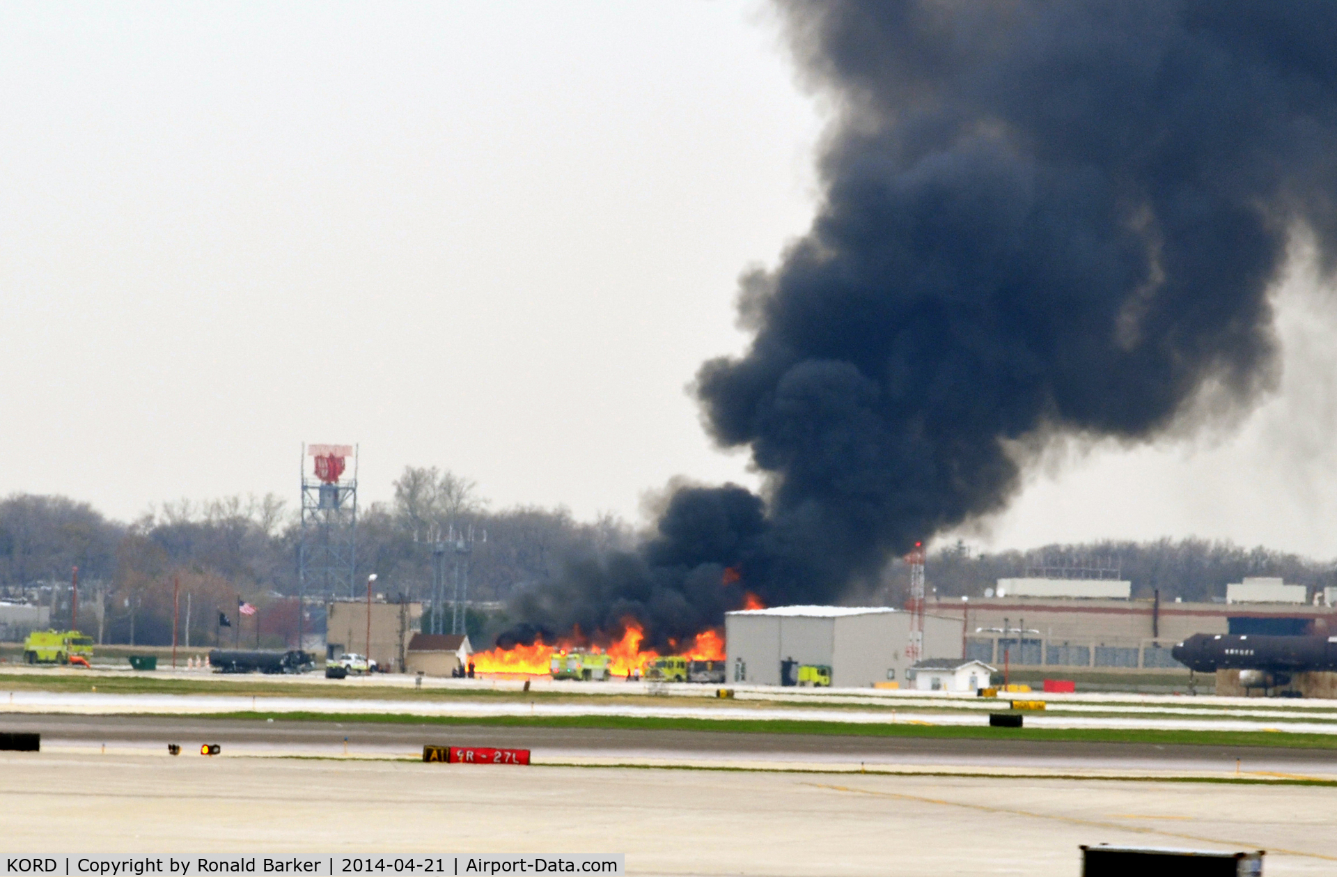 Chicago O'hare International Airport (ORD) - Fire department training O'Hare
