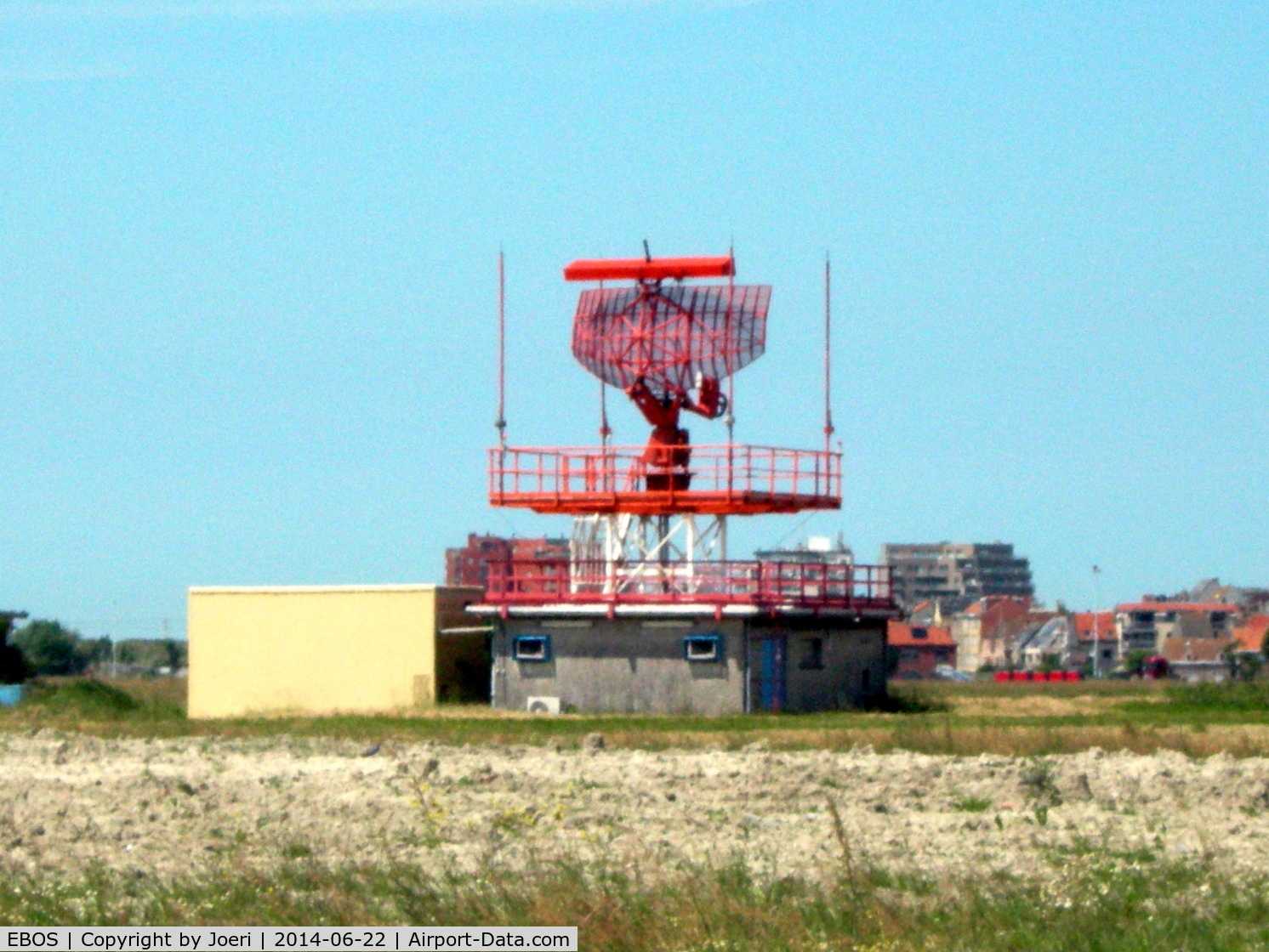 Ostend-Bruges International Airport, Ostend Belgium (EBOS) - Radartower
