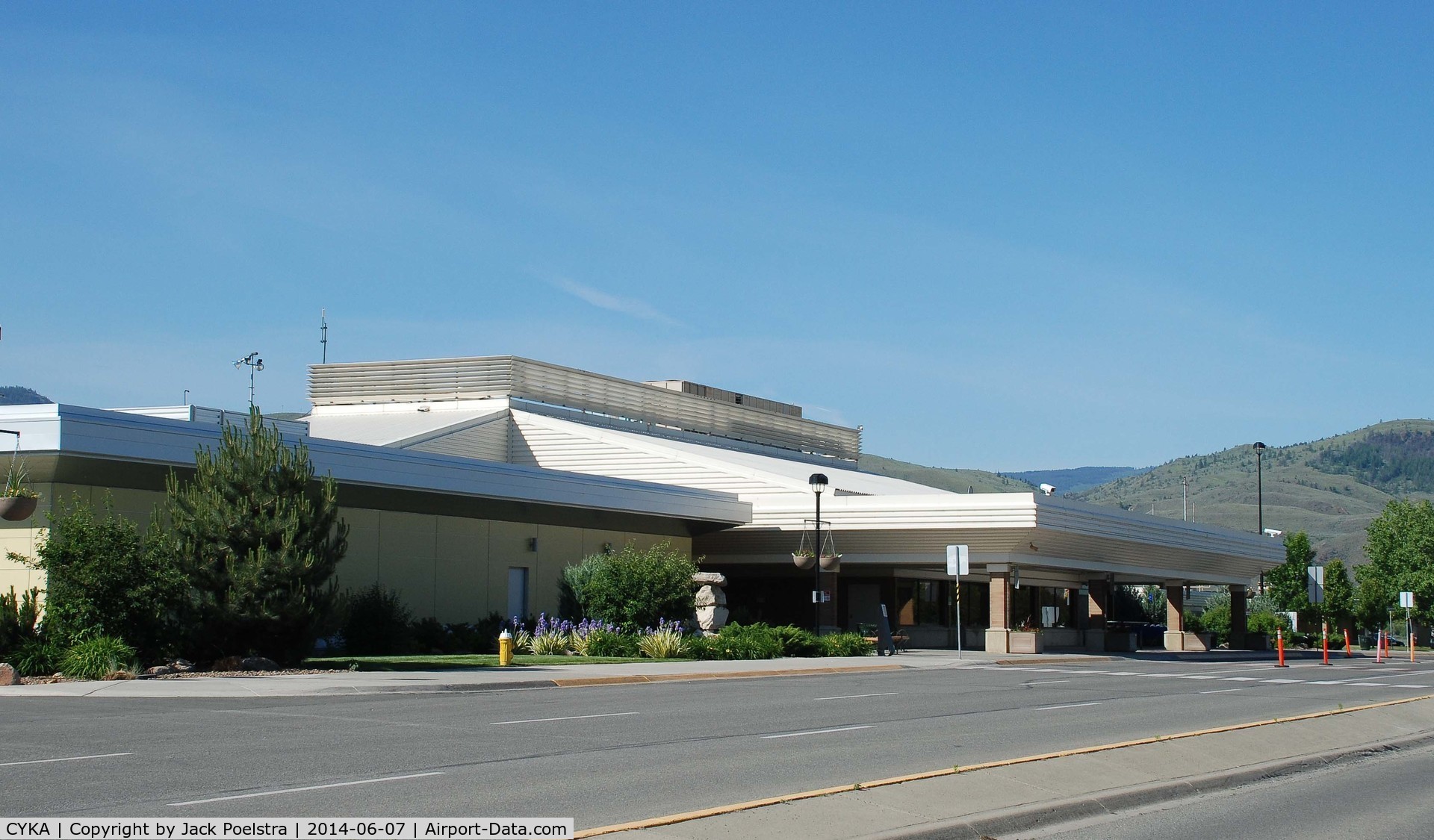 Kamloops Airport, Kamloops, British Columbia Canada (CYKA) - Terminal of Kamloops airport BC