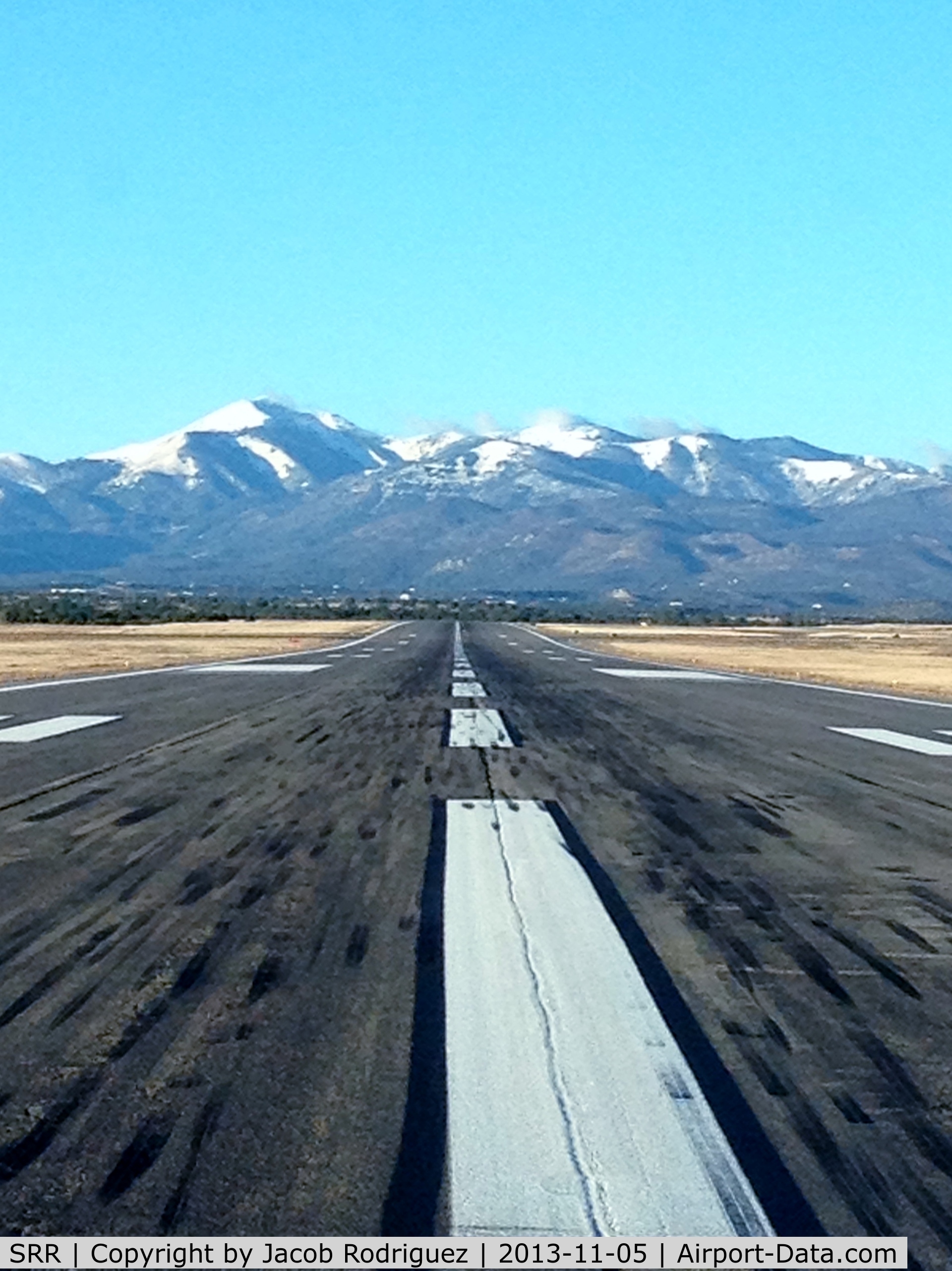 Sierra Blanca Regional Airport (SRR) - Lined Up on Rwy 24
