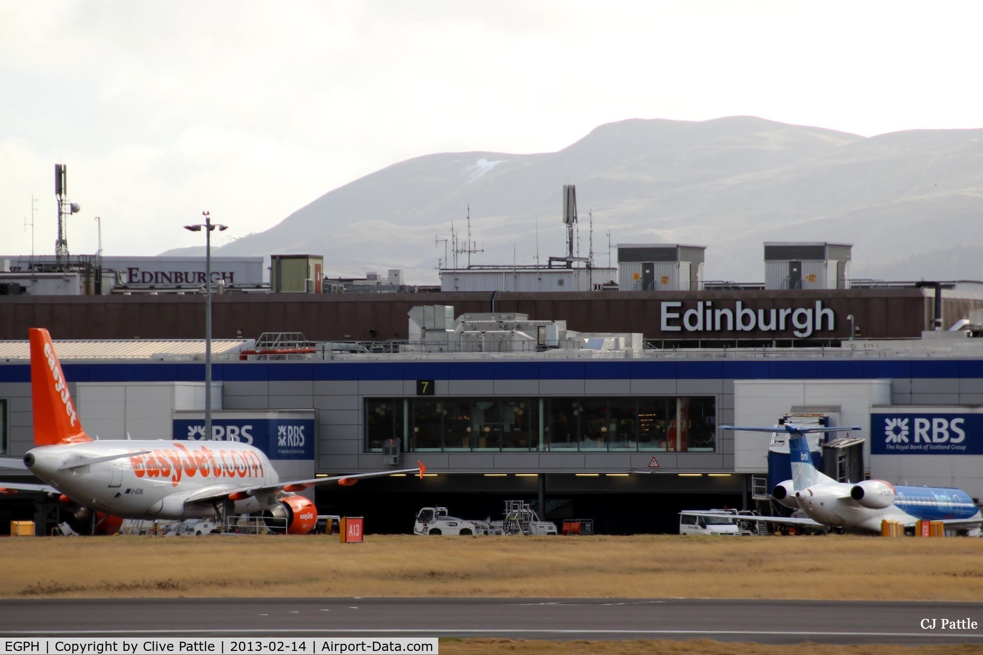 Edinburgh Airport, Edinburgh, Scotland United Kingdom (EGPH) - Terminal shot at Edinburgh EGPH