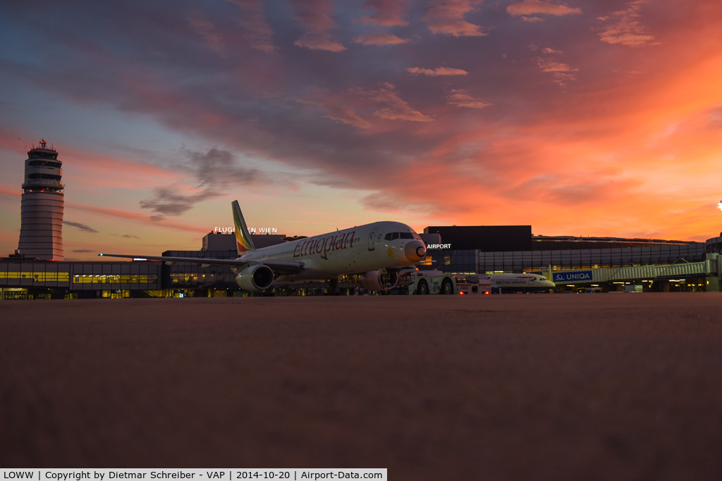 Vienna International Airport, Vienna Austria (LOWW) - Ethiopian AIrlines Boeing 757-200