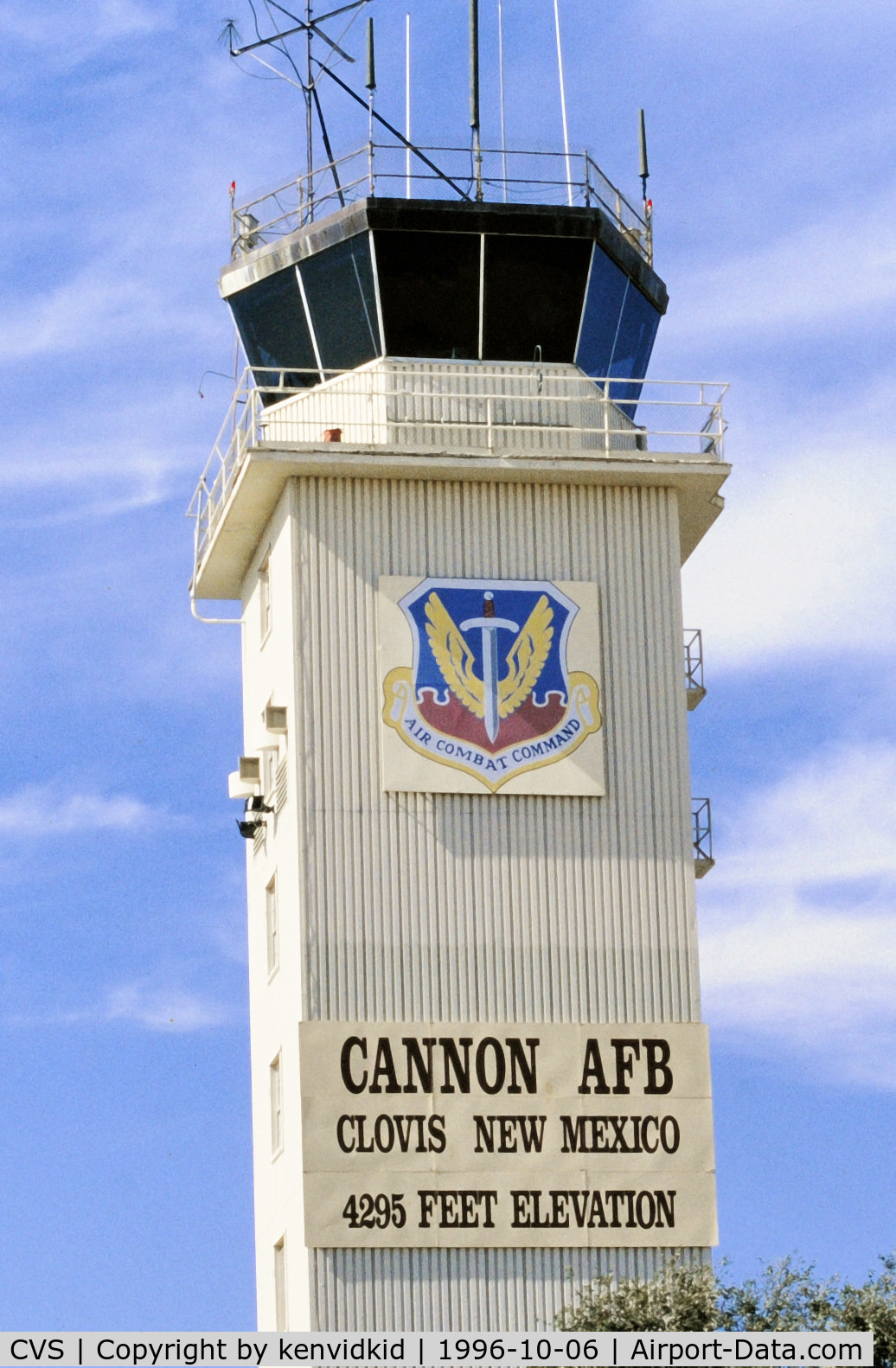 Cannon Afb Airport (CVS) - Copied from slide.