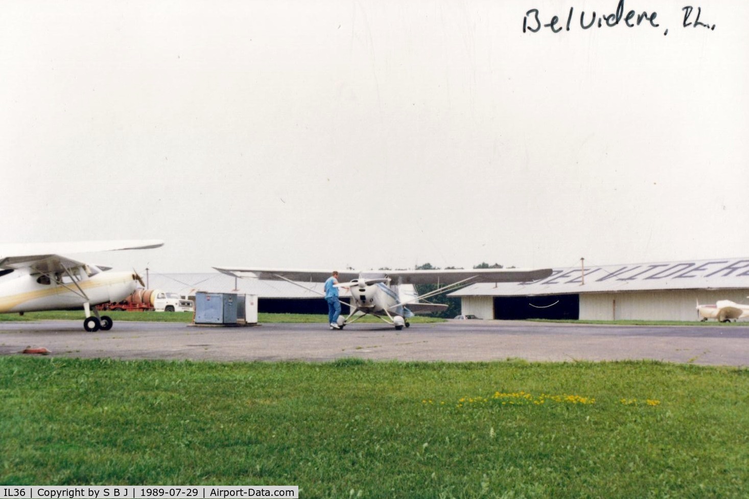 Bob Walberg Field Airport (IL36) - A fueling stop at Belvidere,IL.