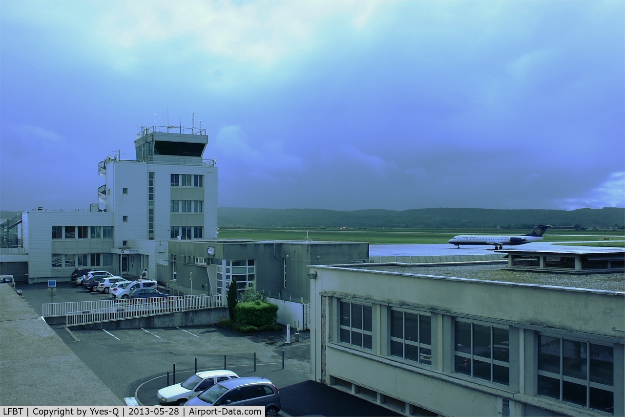 Tarbes Airport, Lourdes Pyrenees Airport France (LFBT) - Control tower, Tarbes-Lourdes airport (LFBT-LDE)