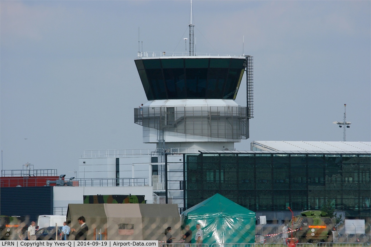Rennes Airport, Saint-Jacques Airport France (LFRN) - Control tower, Rennes-St Jacques airport (LFRN-RNS) 