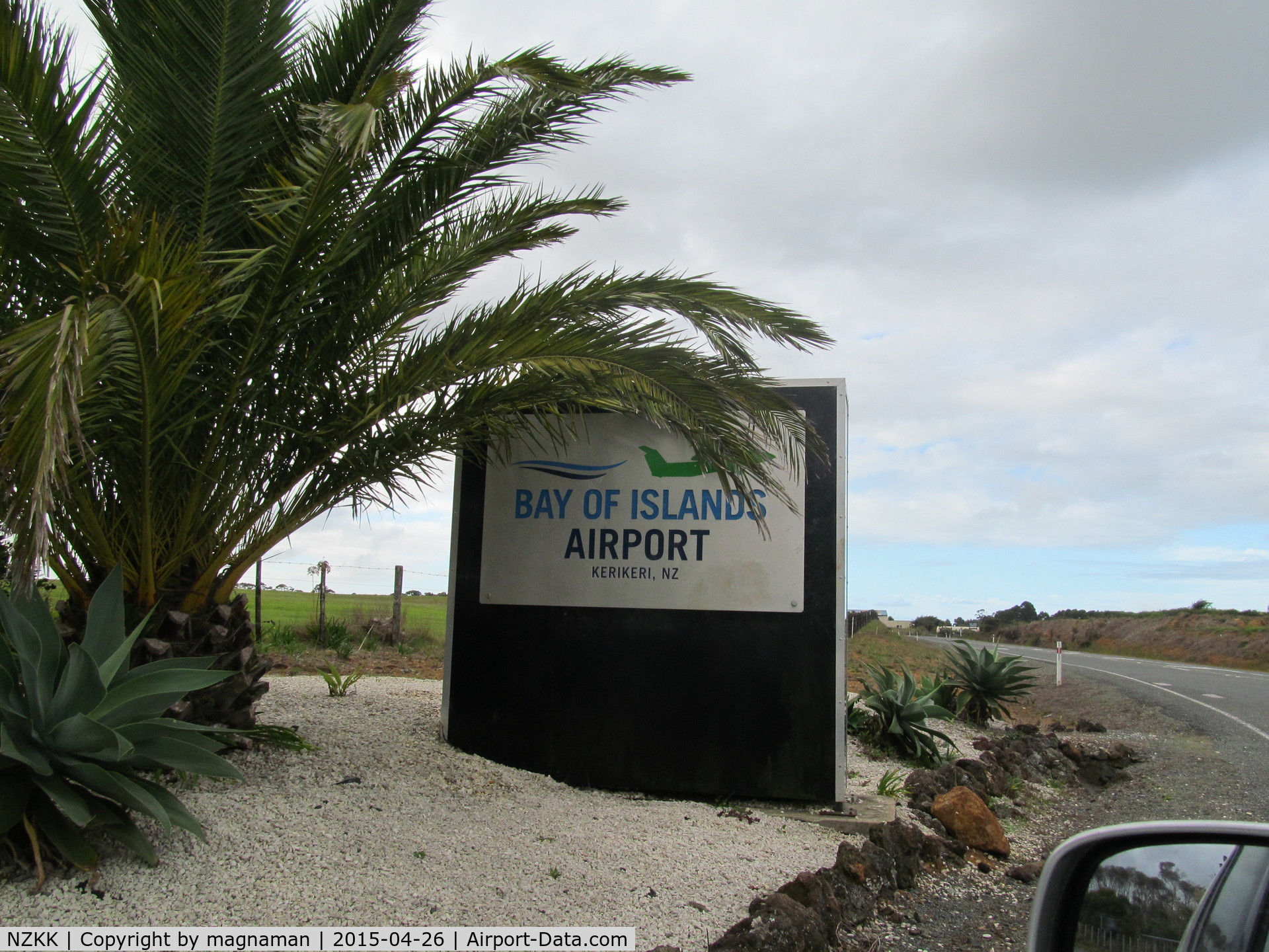 Kerikeri/Bay of Islands Airport, Kerikeri / Bay of Islands New Zealand (NZKK) - Entrance to KeriKeri airport.