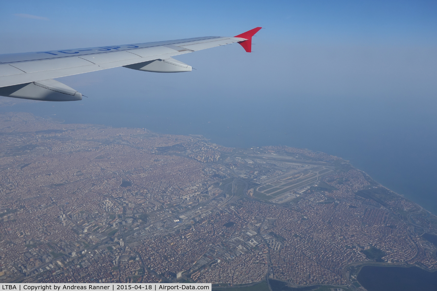 Istanbul Atatürk International Airport, Istanbul Turkey (LTBA) - Aerial view