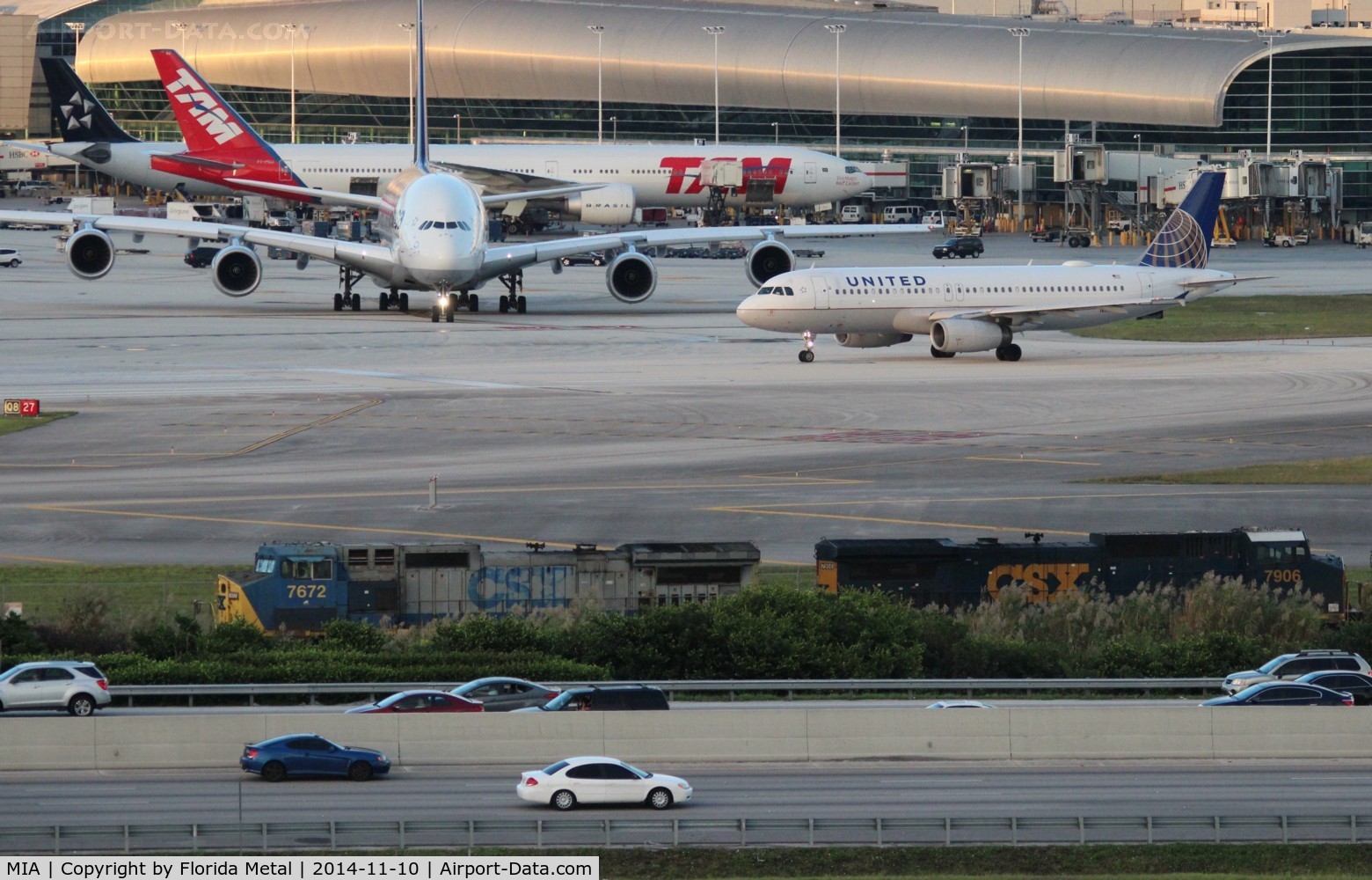 Miami International Airport (MIA) - Planes, trains and automobiles