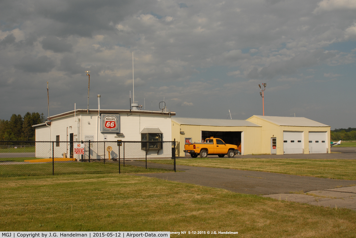Orange County Airport (MGJ) - Operations and fueling area.