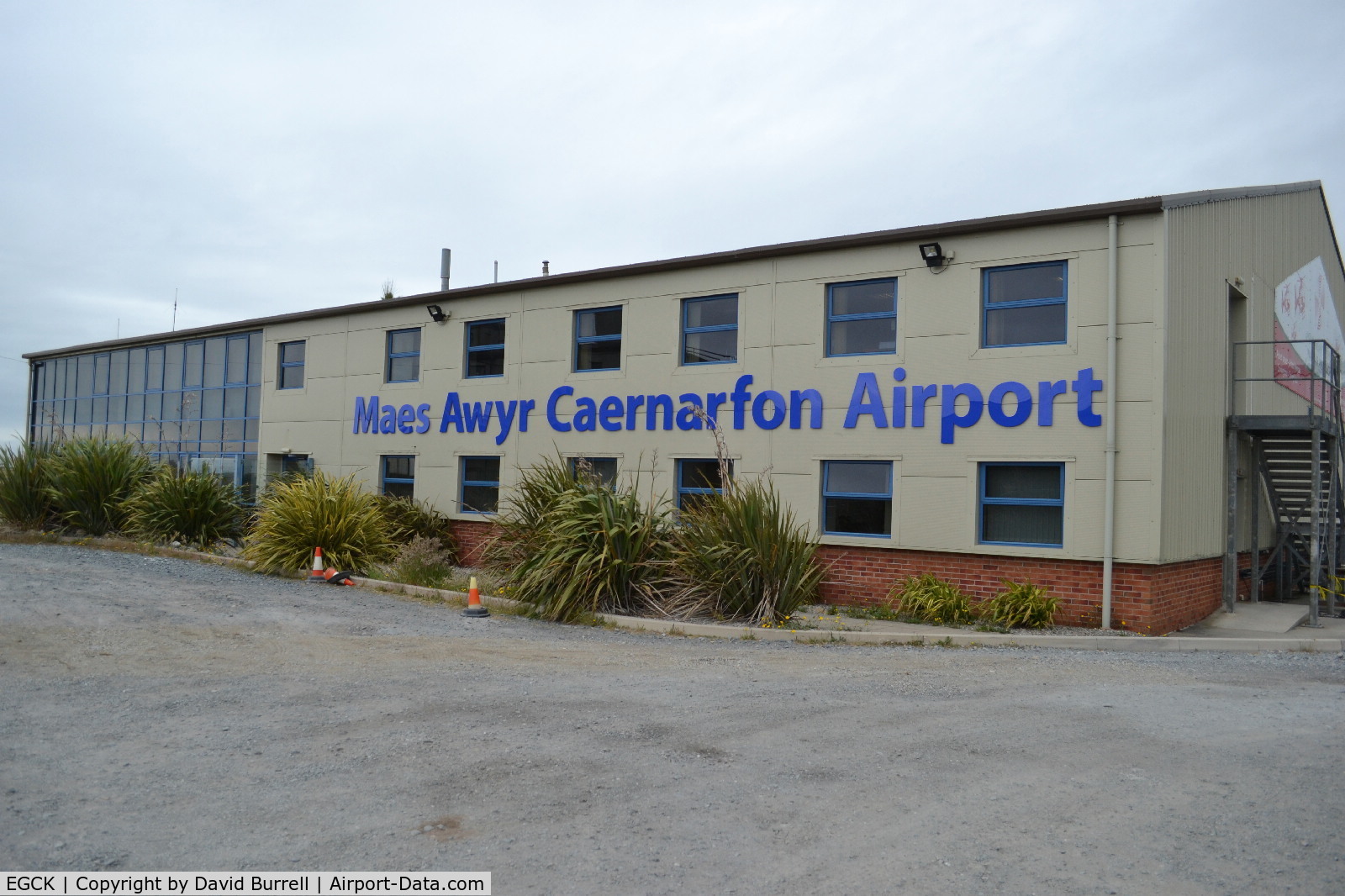 Caernarfon Airport, Caernarfon, Wales United Kingdom (EGCK) - Caernarfon Airport Terminal, Wales.