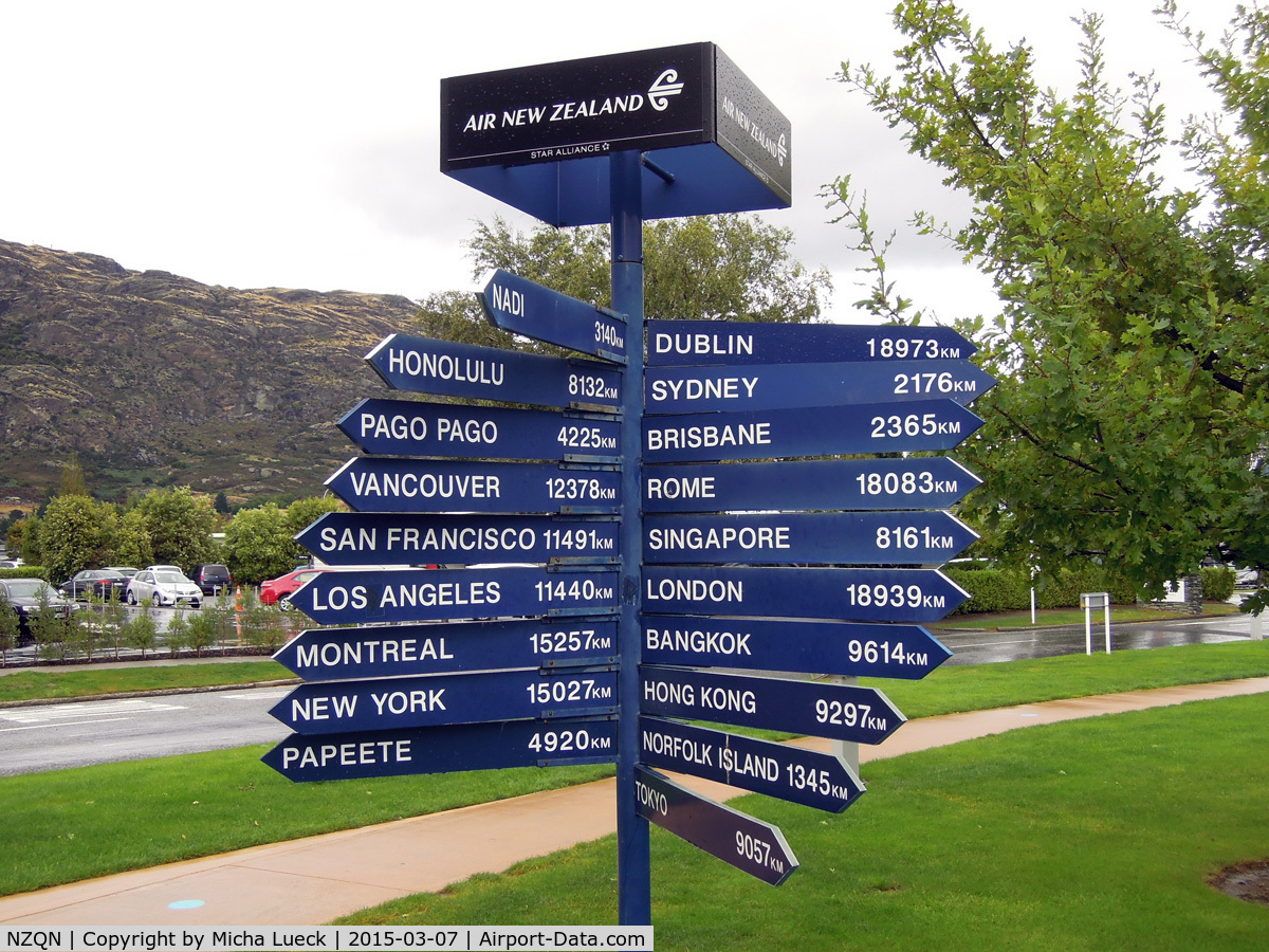 Queenstown Airport, Queenstown New Zealand (NZQN) - At Queenstown