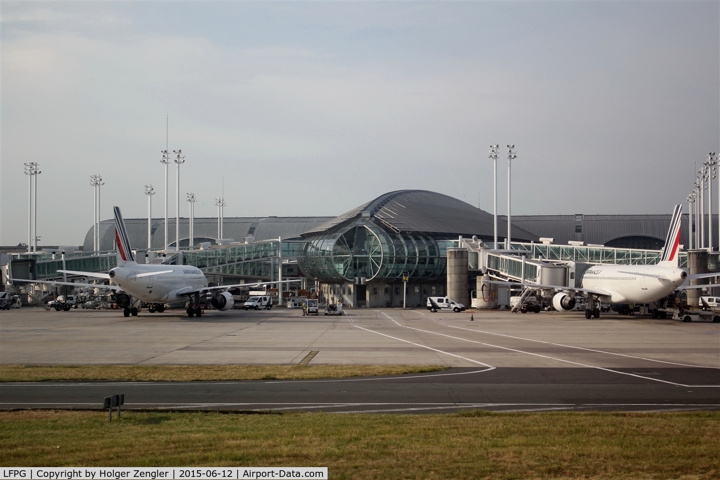 Paris Charles de Gaulle Airport (Roissy Airport), Paris France (LFPG) - At terminal 2...
