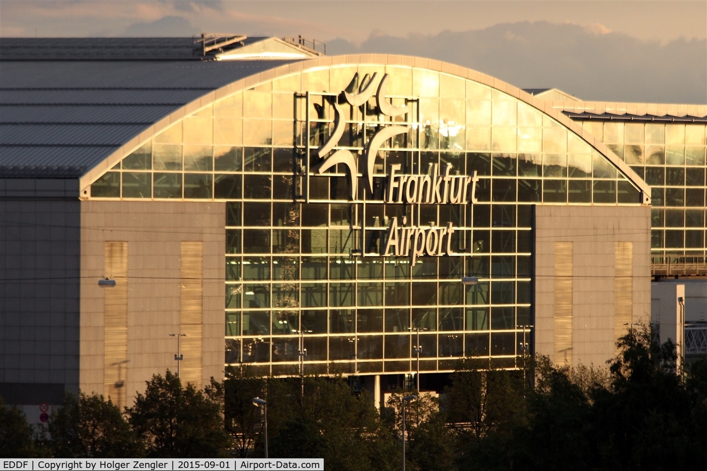 Frankfurt International Airport, Frankfurt am Main Germany (EDDF) - View from MEININGERs to Terminal 2 building....