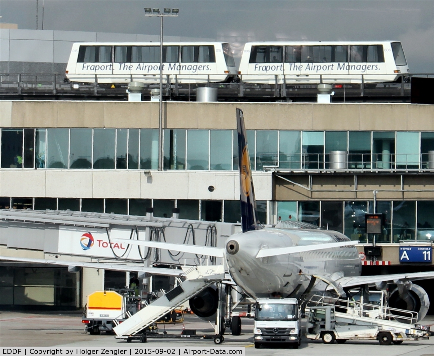 Frankfurt International Airport, Frankfurt am Main Germany (EDDF) - Situation at terminal 1.....