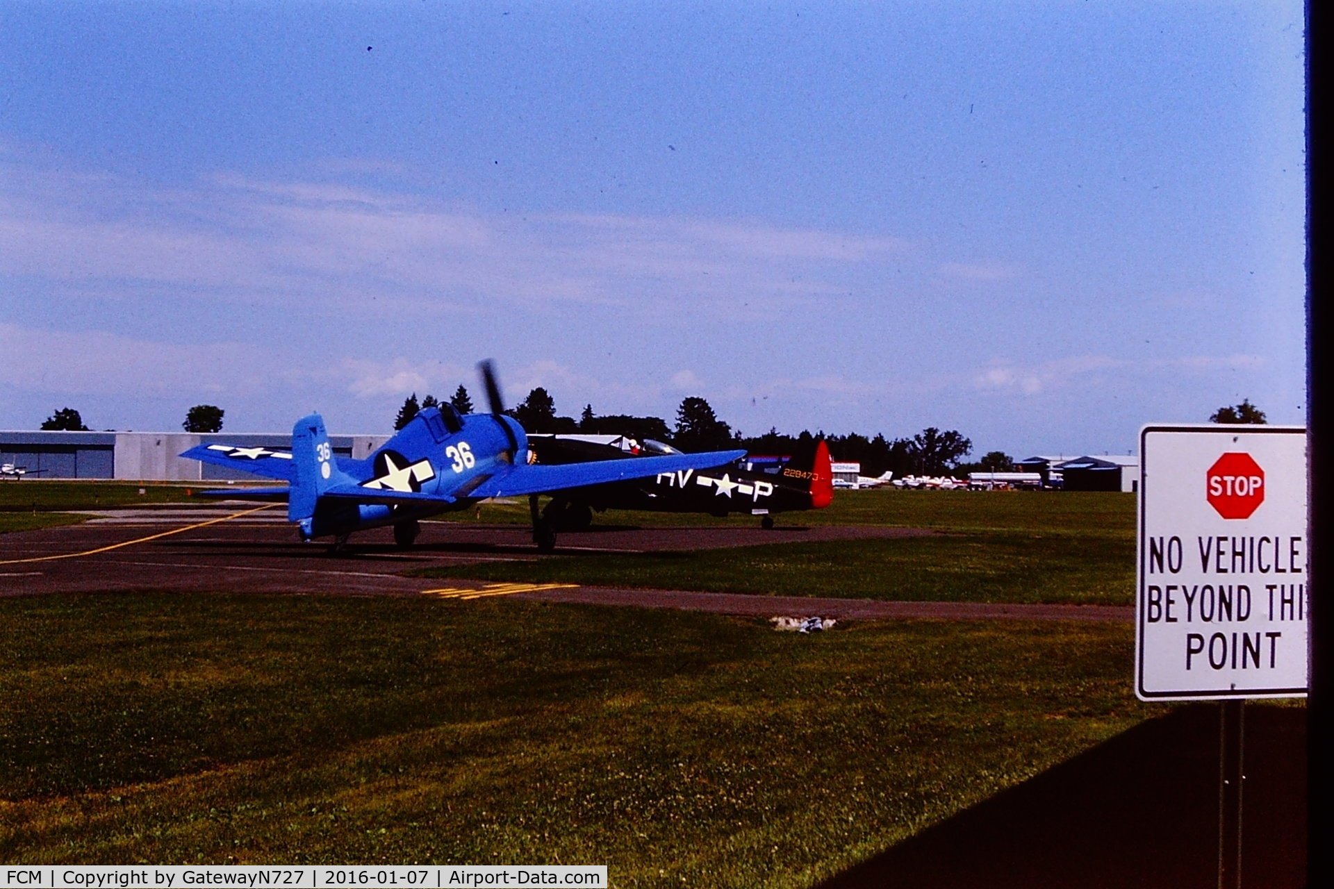 Flying Cloud Airport (FCM) - Summer, 1986.