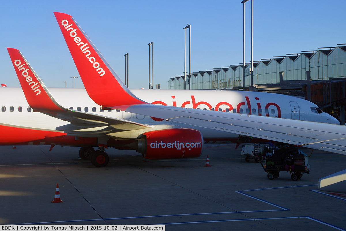 Cologne Bonn Airport, Cologne/Bonn Germany (EDDK) - Pushback onboard D-AHXF for a flight to TXL