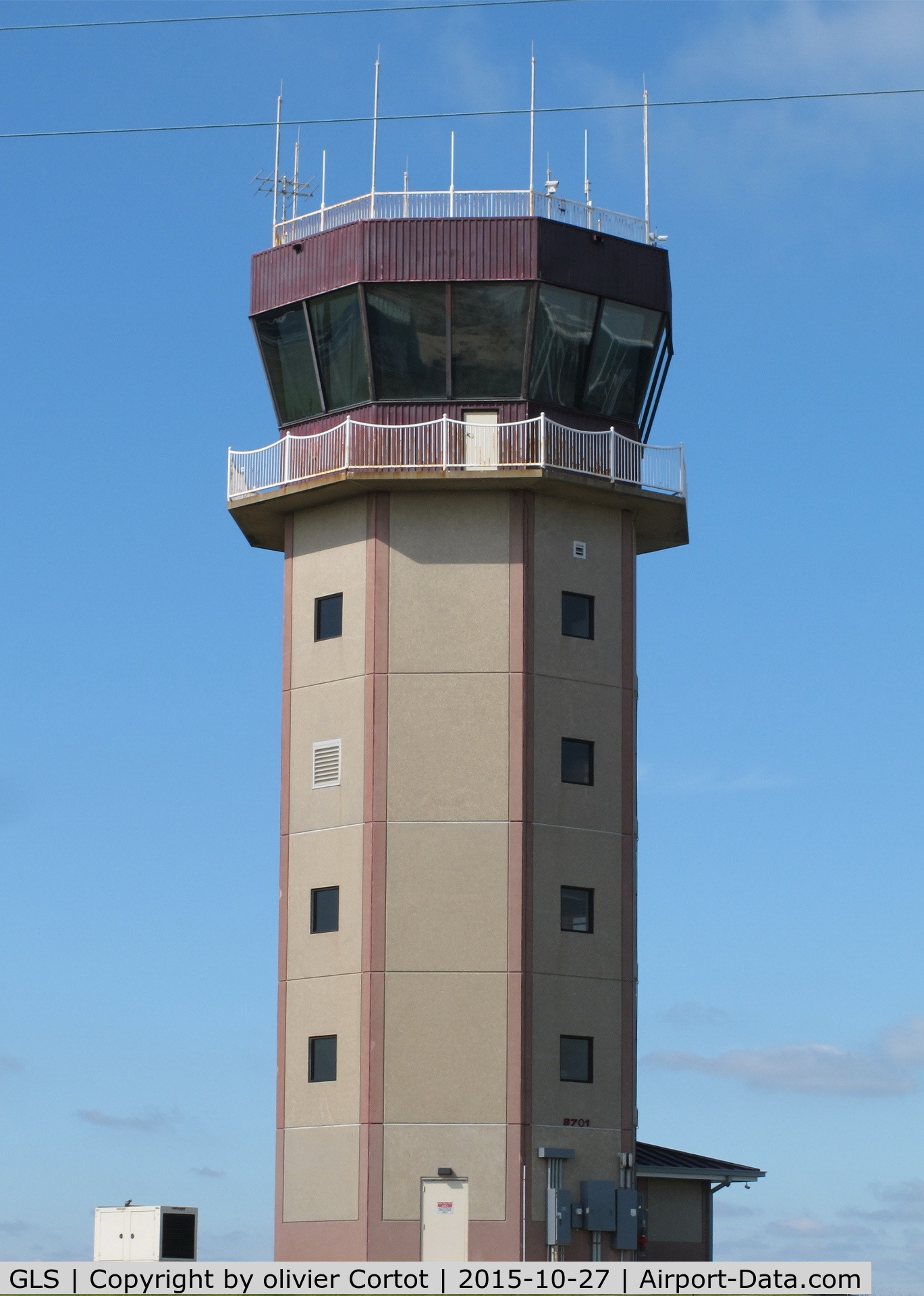 Scholes International At Galveston Airport (GLS) - The control tower