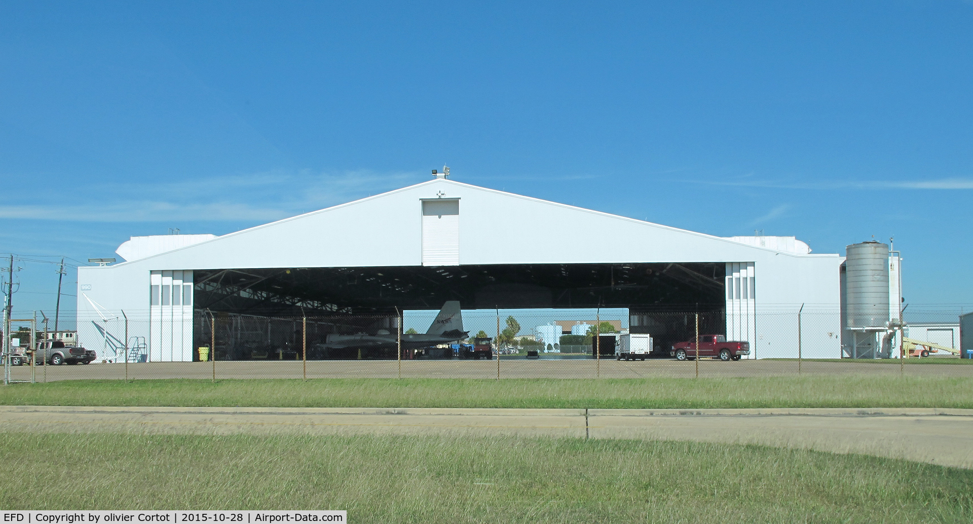 Ellington Airport (EFD) - one of the NASA hangars