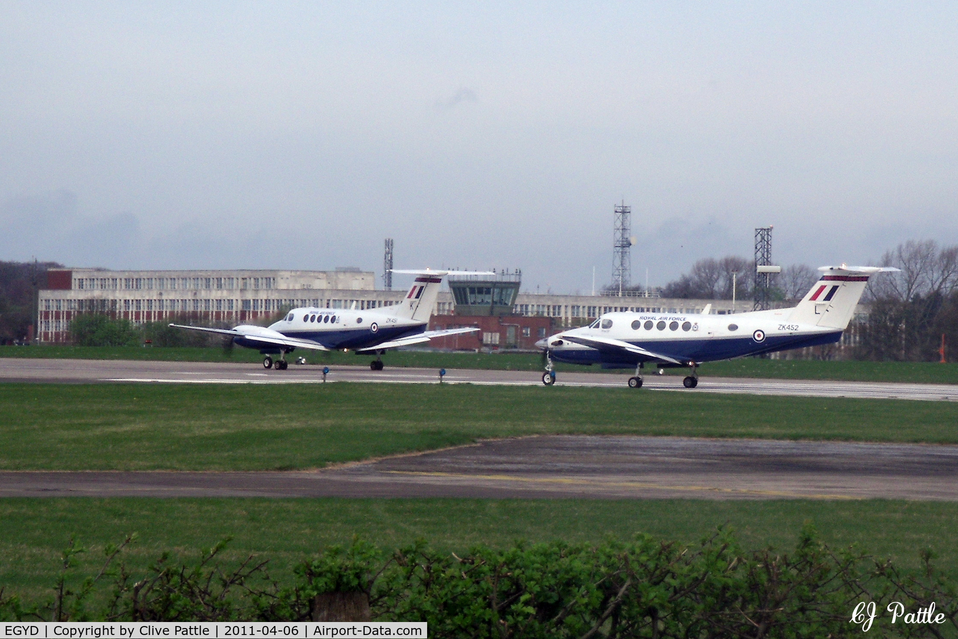 RAF Cranwell Airport, Cranwell, England United Kingdom (EGYD) - Threshold queue at RAF Cranwell EGYD