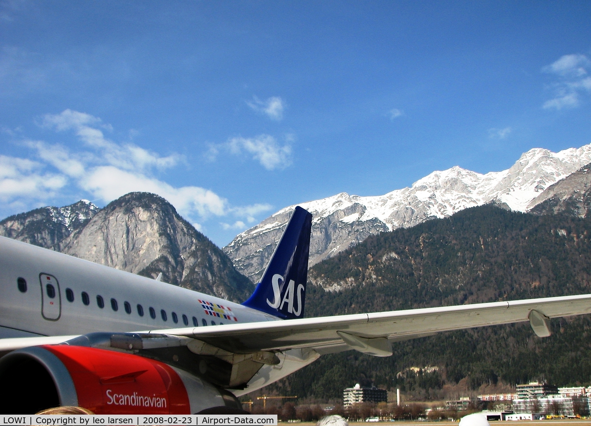 Innsbruck Airport, Innsbruck Austria (LOWI) - Innsbruck 23.2.08