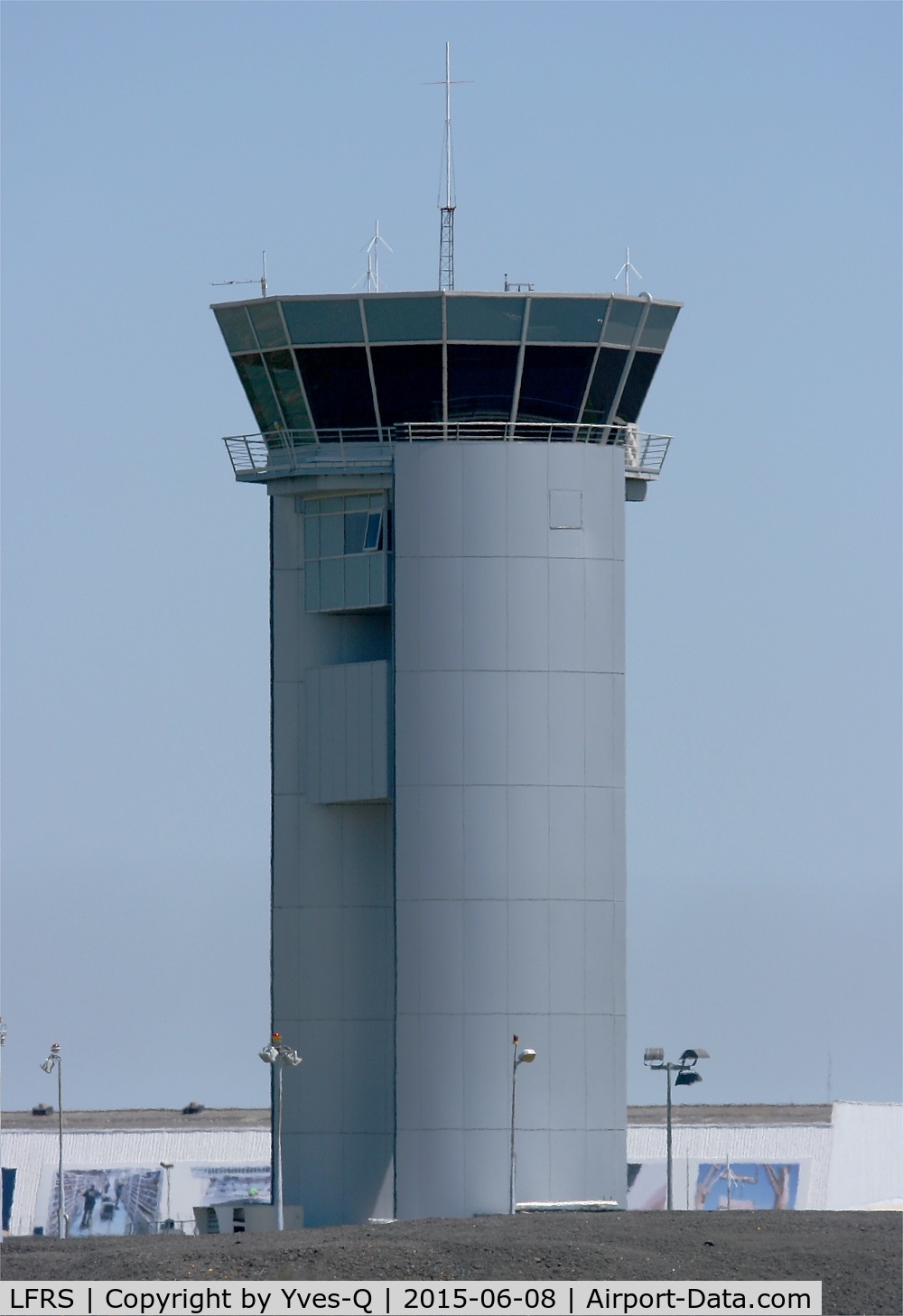 Nantes Atlantique Airport (formerly Aéroport Château Bougon), Nantes France (LFRS) - Control tower, Nantes-Atlantique airport (LFRS-NTE)