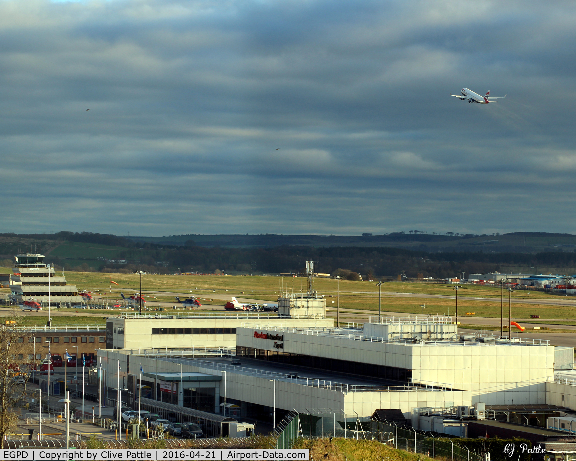 Aberdeen Airport, Aberdeen, Scotland United Kingdom (EGPD) - Aberdeen Airport Terminal EGPD