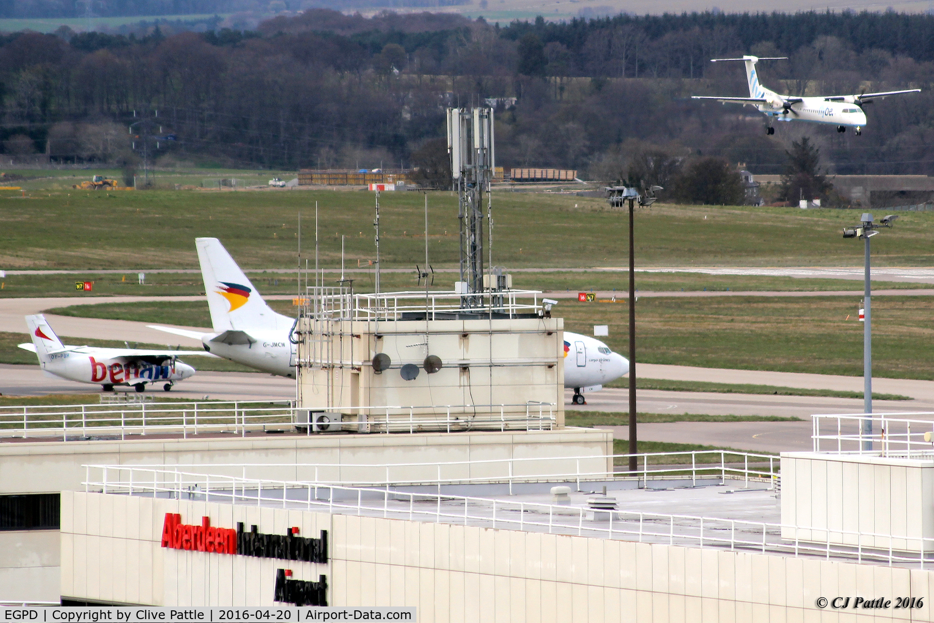 Aberdeen Airport, Aberdeen, Scotland United Kingdom (EGPD) - Aberdeen EGPD passenger terminal general view