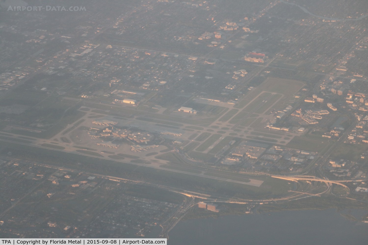 Tampa International Airport (TPA) - Tampa Airport from the air