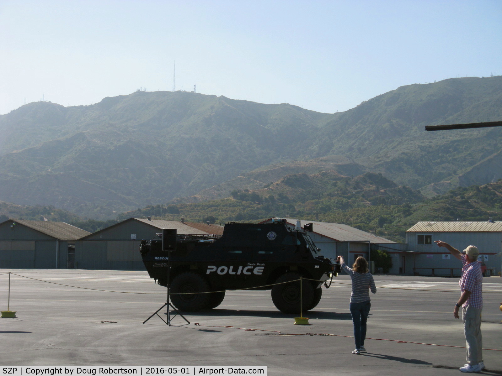Santa Paula Airport (SZP) - Santa Paula Police Department Special Ops Vehicle