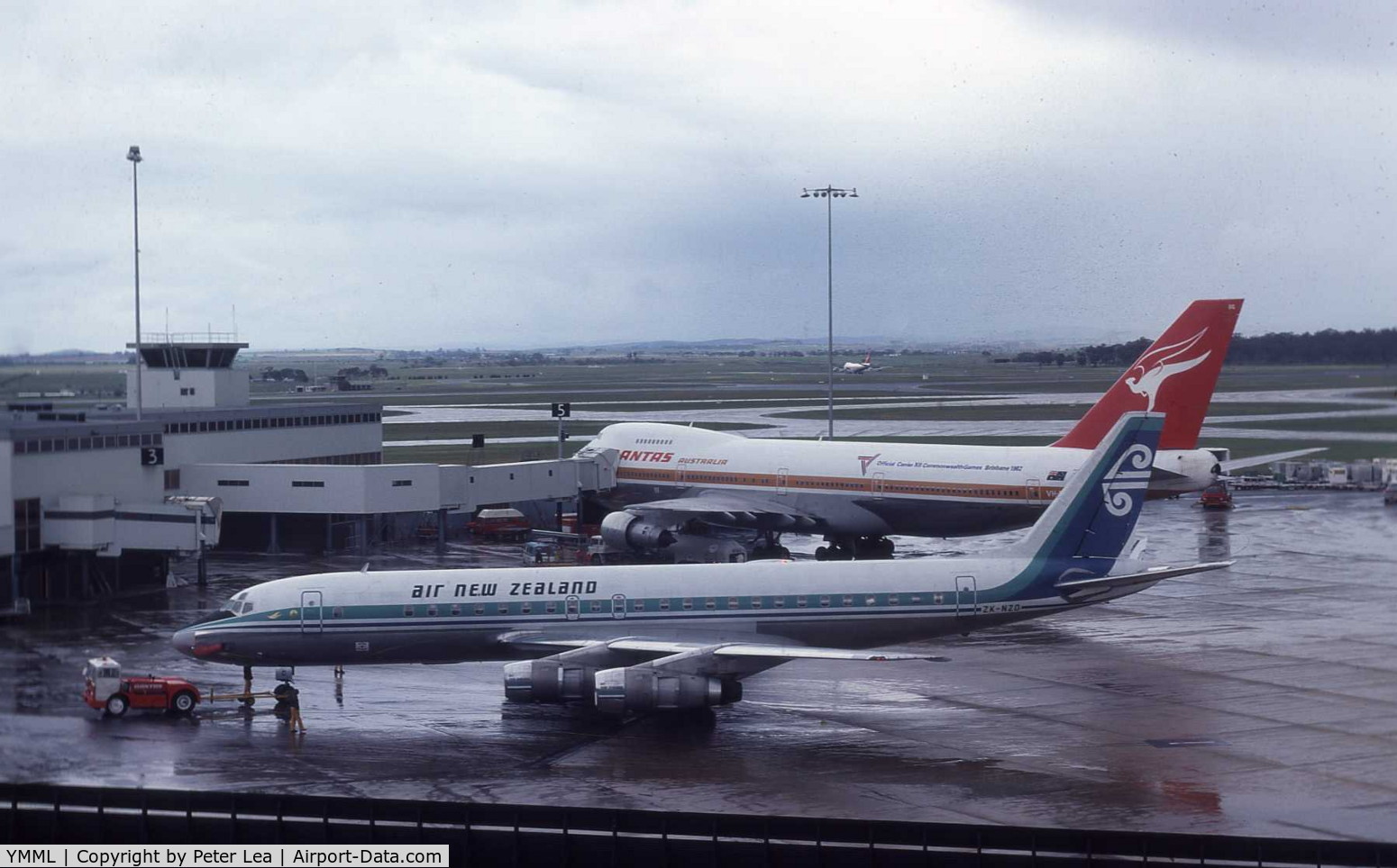 Melbourne International Airport, Tullamarine, Victoria Australia (YMML) - Tullamarine International Terminal in 1978. 