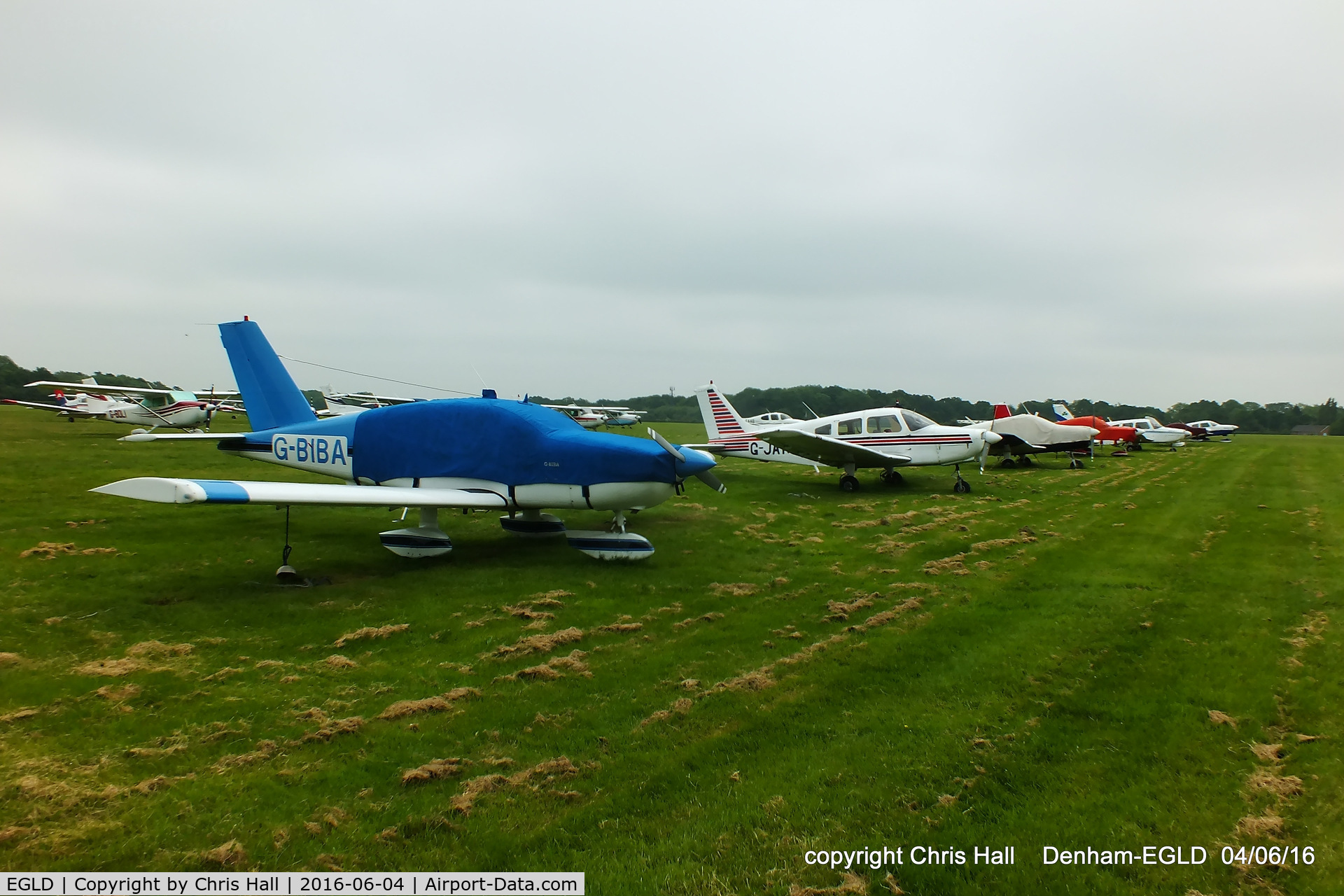 Denham Aerodrome Airport, Gerrards Cross, England United Kingdom (EGLD) - at Denham