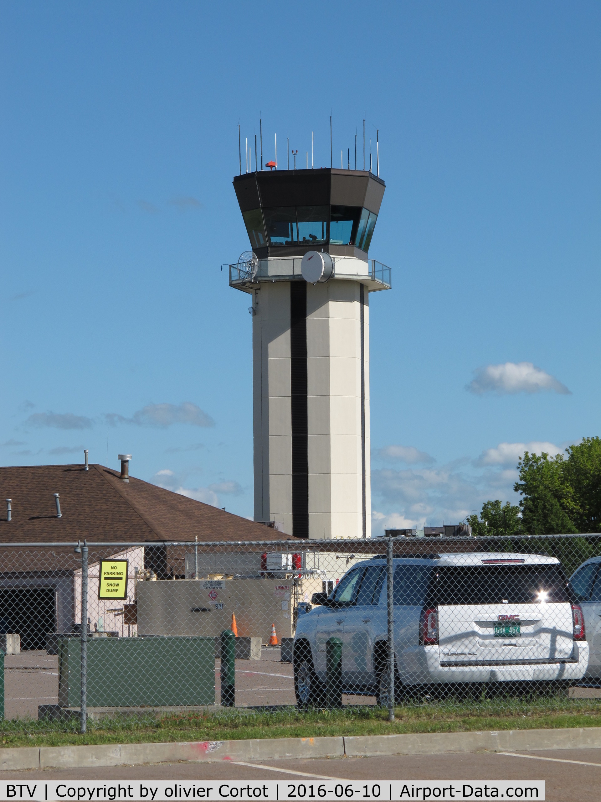 Burlington International Airport (BTV) - the tower