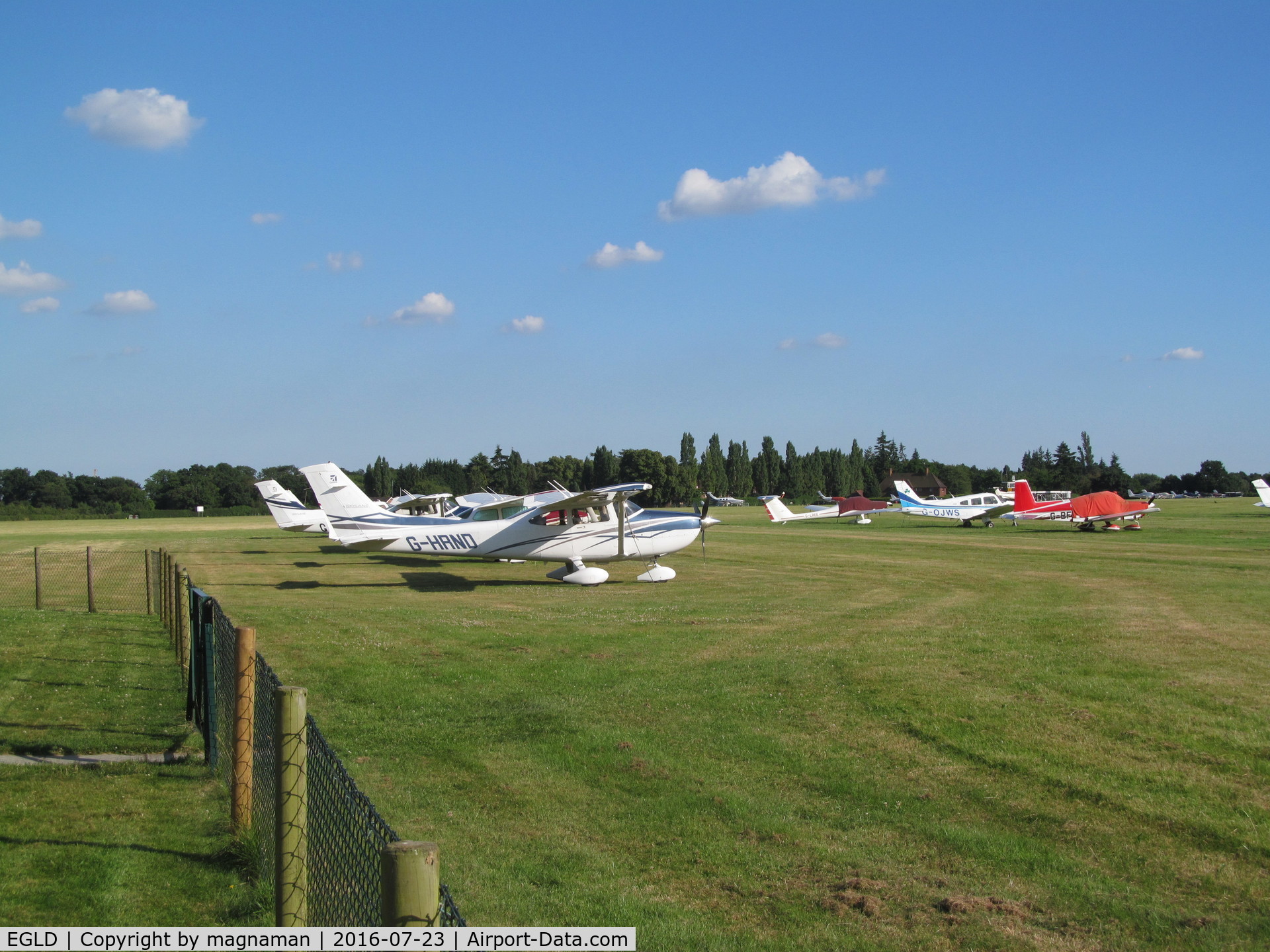 Denham Aerodrome Airport, Gerrards Cross, England United Kingdom (EGLD) - lovely gras airfield