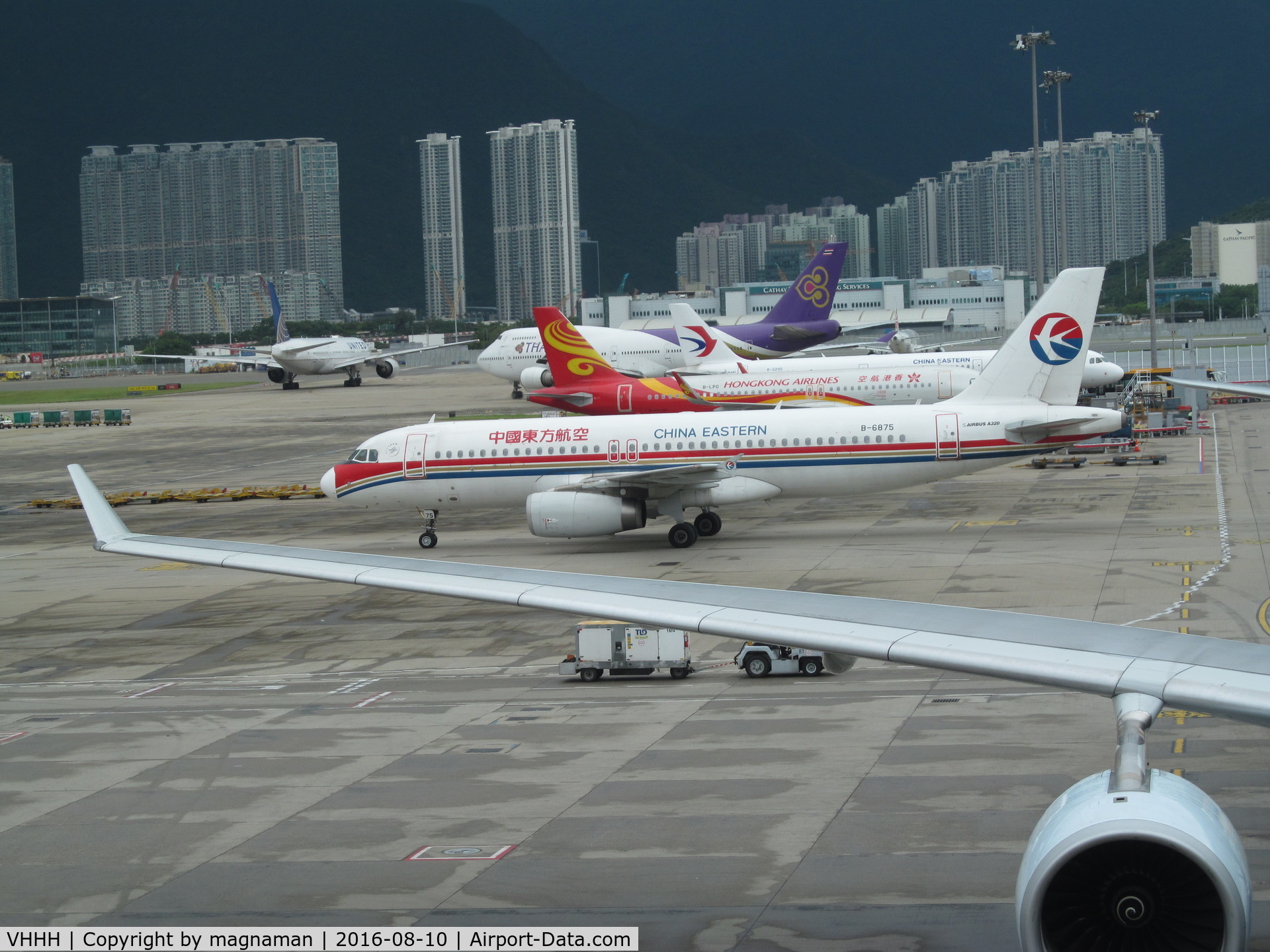 Hong Kong International Airport, Hong Kong Hong Kong (VHHH) - various on departure ramp