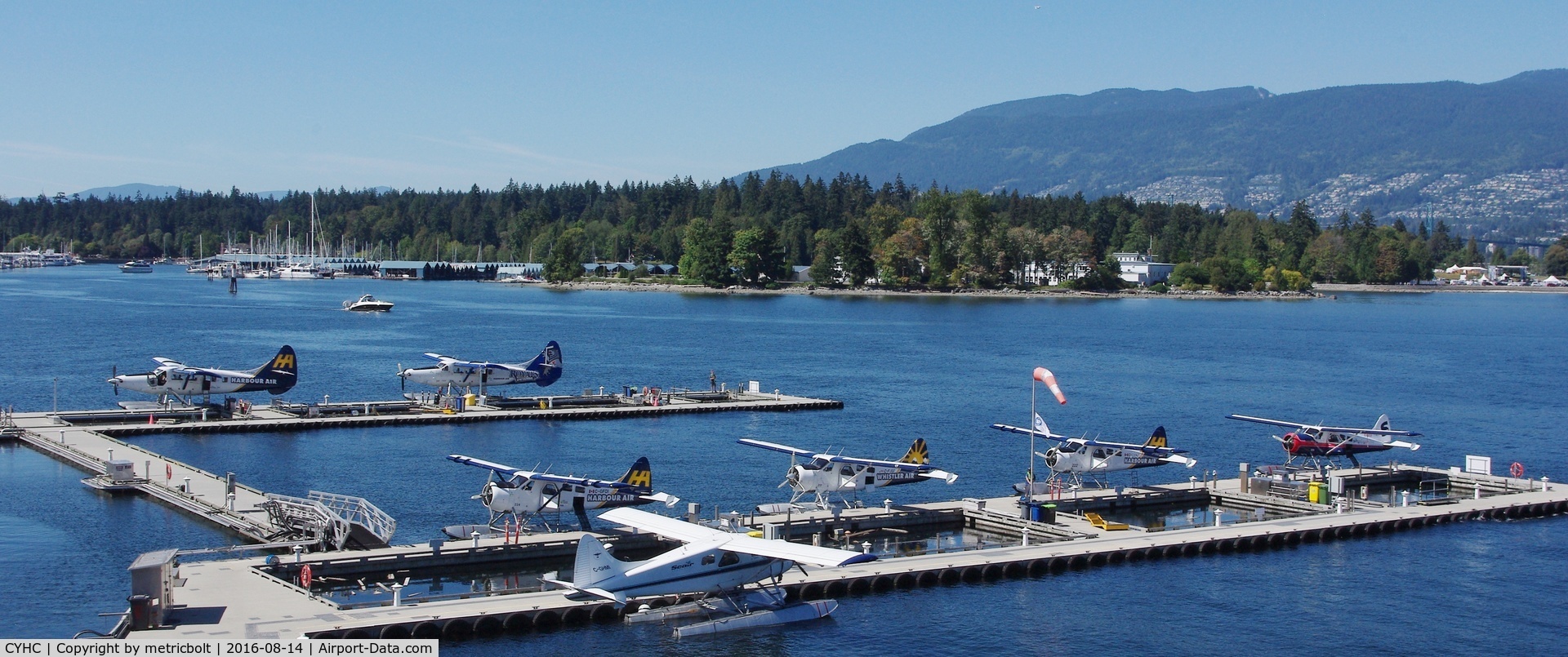 Vancouver Harbour Water Airport (Vancouver Coal Harbour Seaplane Base), Vancouver, British Columbia Canada (CYHC) - Sunday activity at Coal Harbour