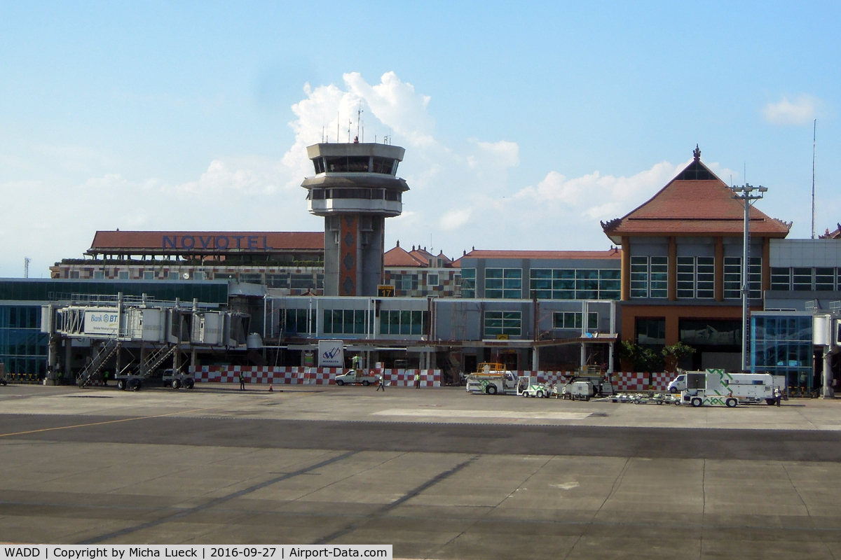 Ngurah Rai Airport (Bali International Airport), Denpasar, Bali (ICAO code also given as WRRR) Indonesia (WADD) - Denpasar
