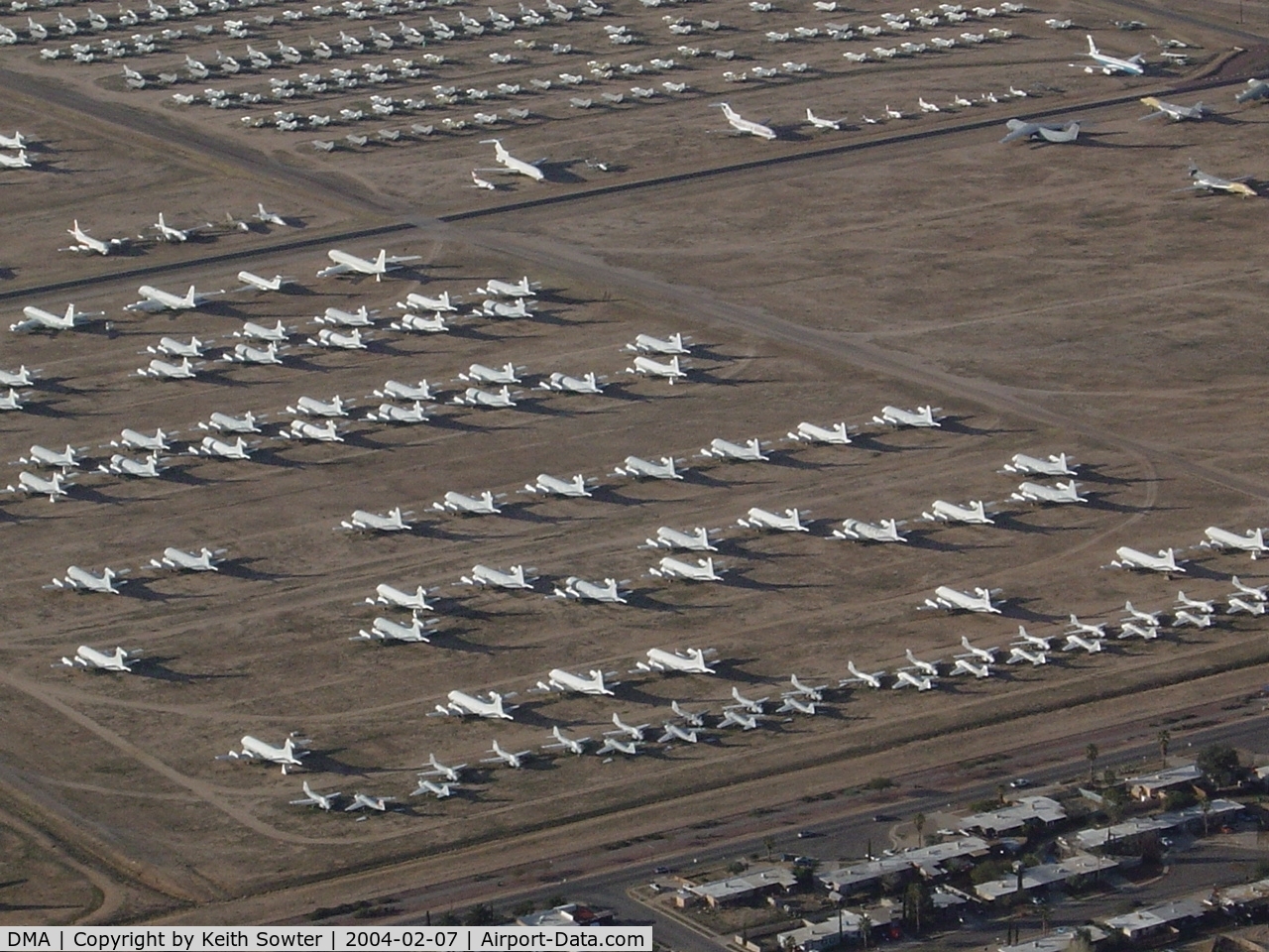 Davis Monthan Afb Airport (DMA) - Overflying