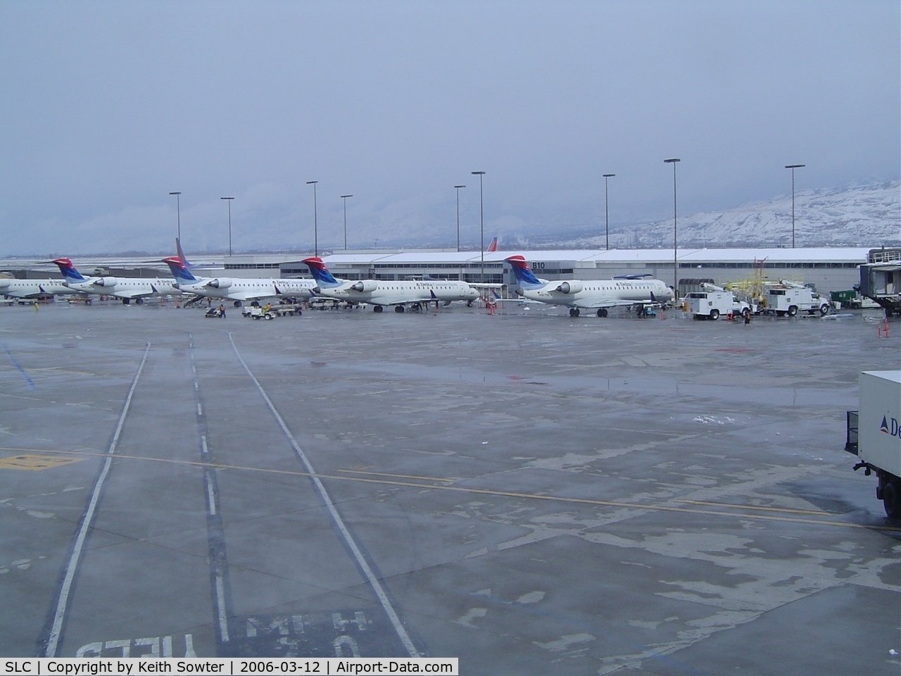 Salt Lake City International Airport (SLC) - View of one of the piers