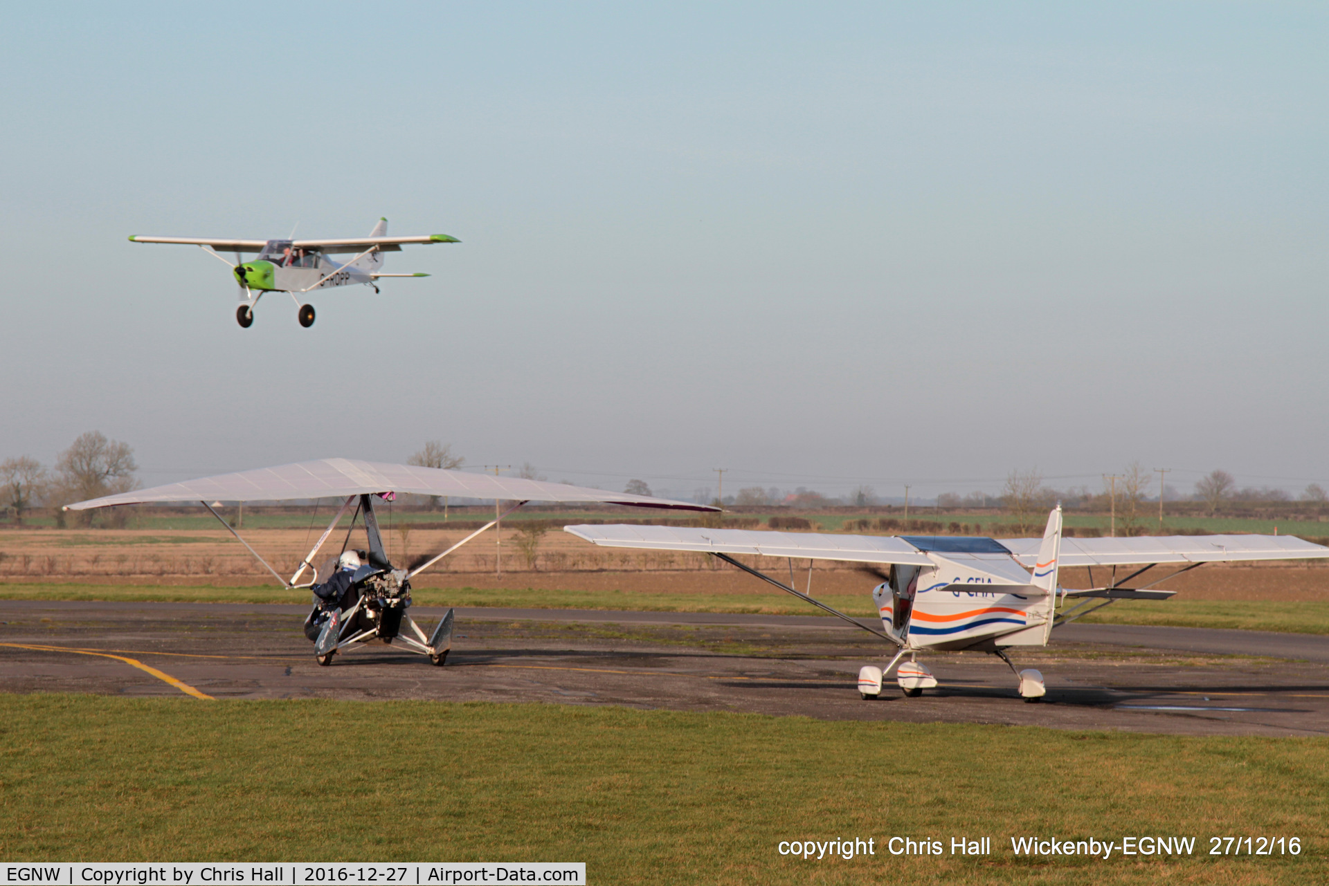 Wickenby Aerodrome Airport, Lincoln, England United Kingdom (EGNW) - at the Wickenby 