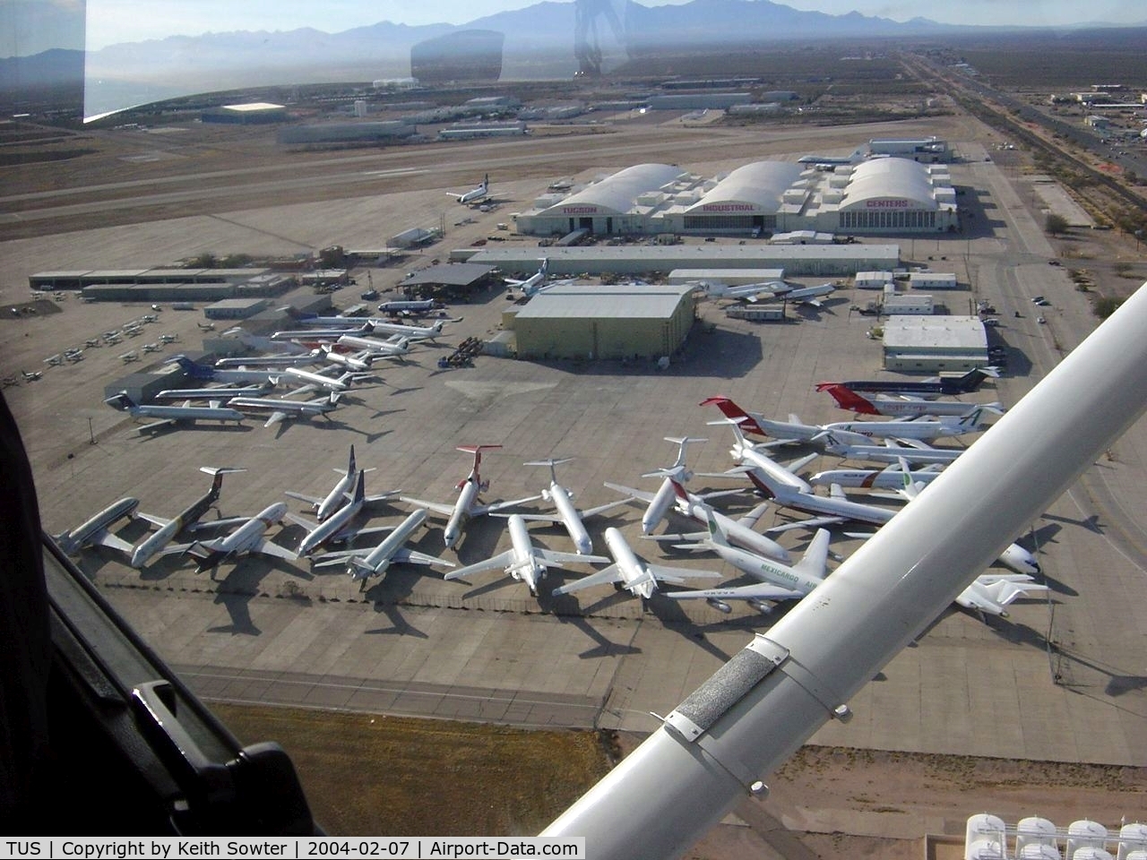 Tucson International Airport (TUS) - Storage area