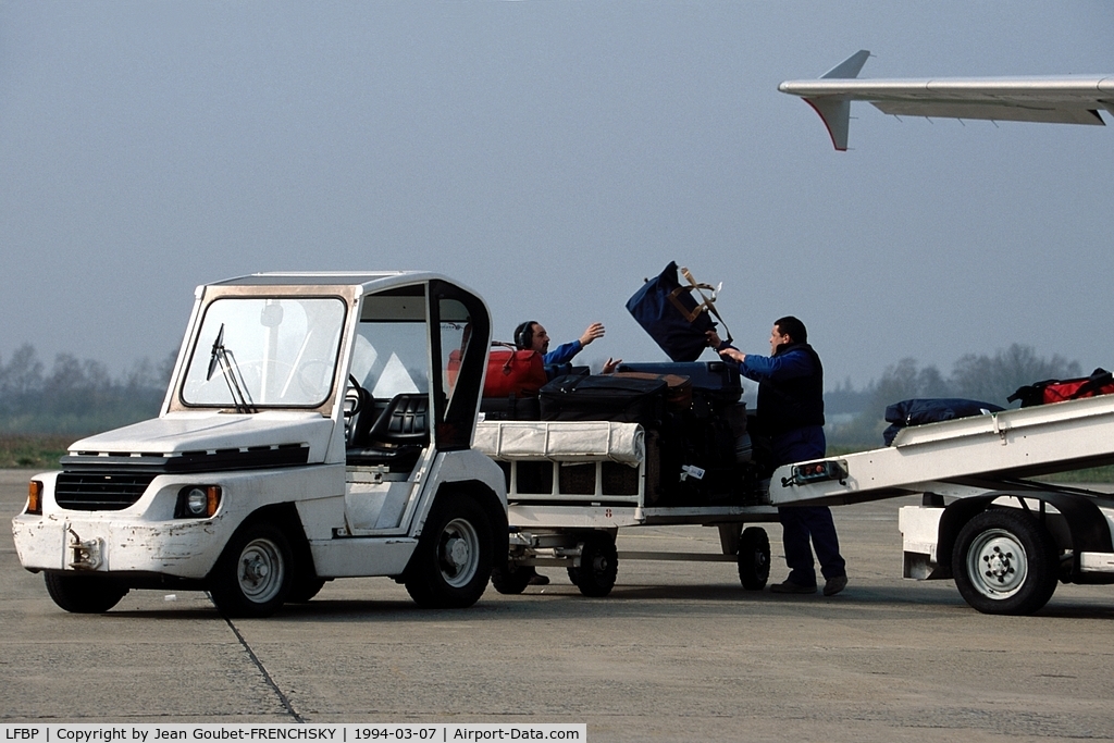 Pau Airport, Pyrenees Airport France (LFBP) - Arrivals from Paris Orly (1994)