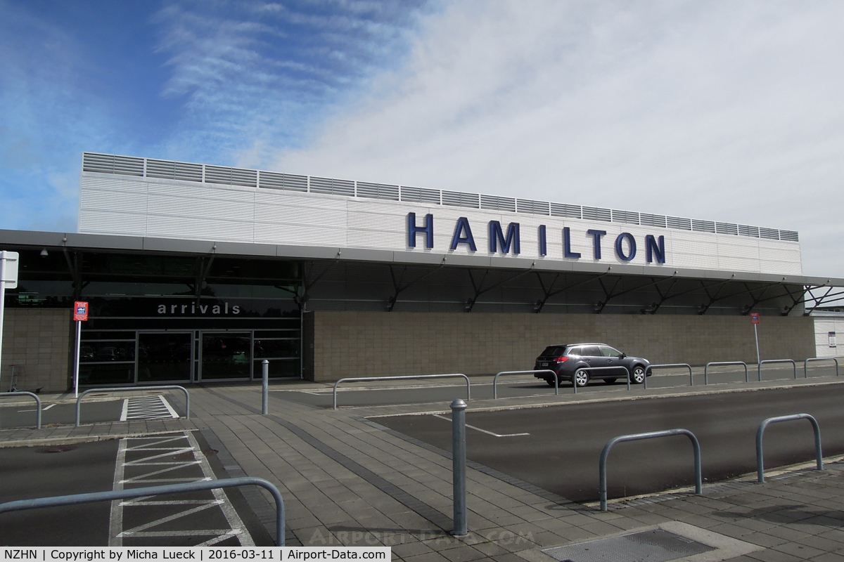 Hamilton International Airport, Hamilton New Zealand (NZHN) - Hamilton's airport is plain from the outside, but quite nice inside.