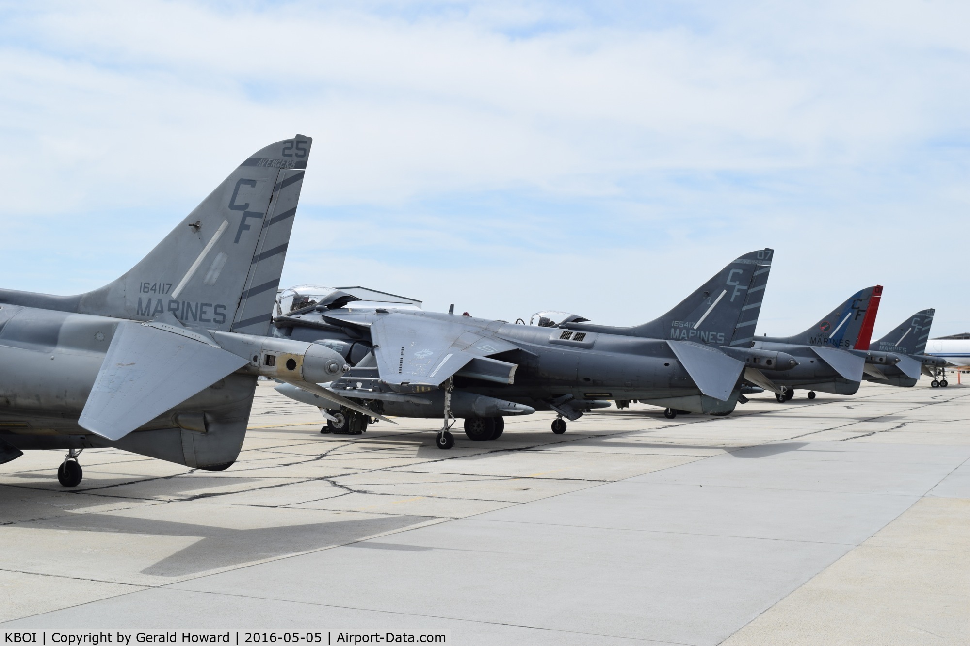 Boise Air Terminal/gowen Fld Airport (BOI) - AV-8Bs from VMA-211 “Avengers