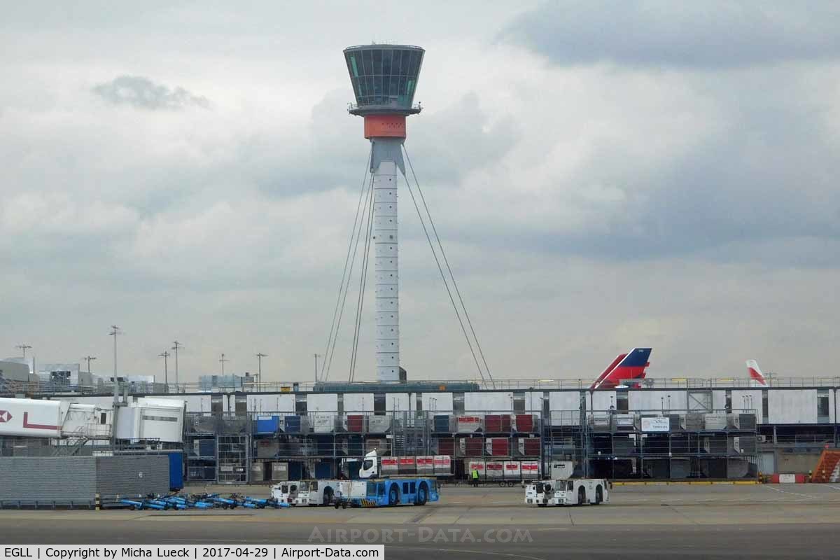 London Heathrow Airport, London, England United Kingdom (EGLL) - Tower at Heathrow