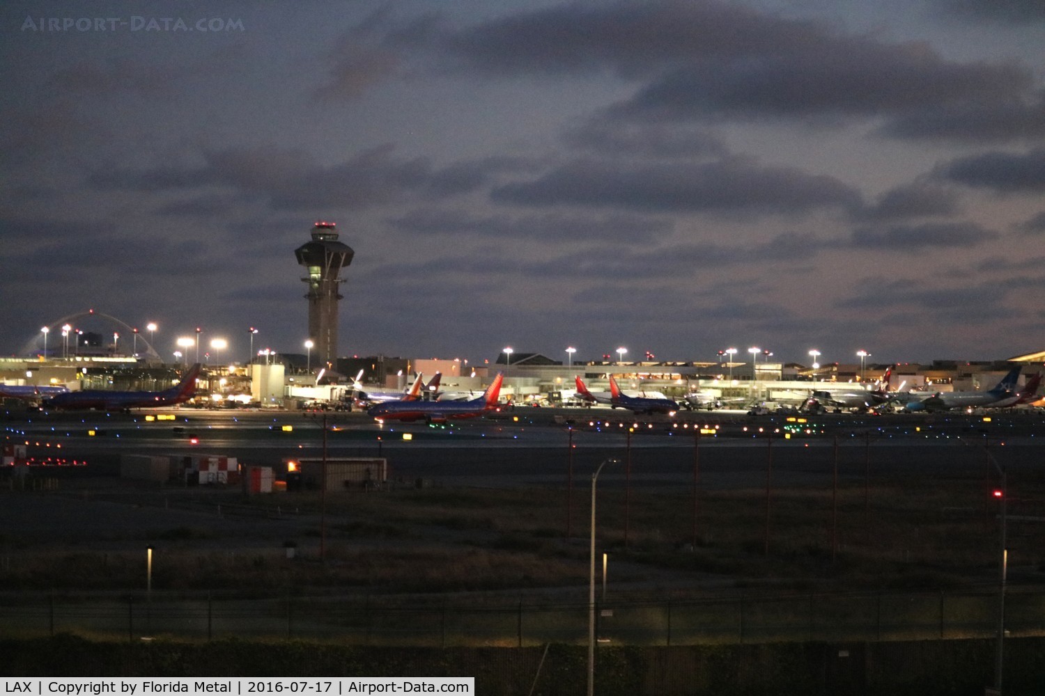 Los Angeles International Airport (LAX) - LAX at night